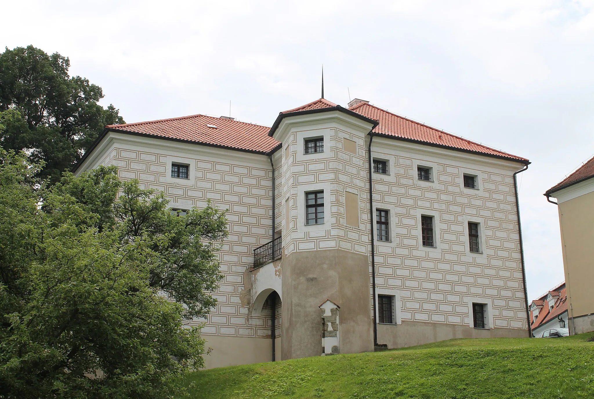 Photo showing: Nasavrky Castle, Nasavrky, Chrudim District, Czech Republic