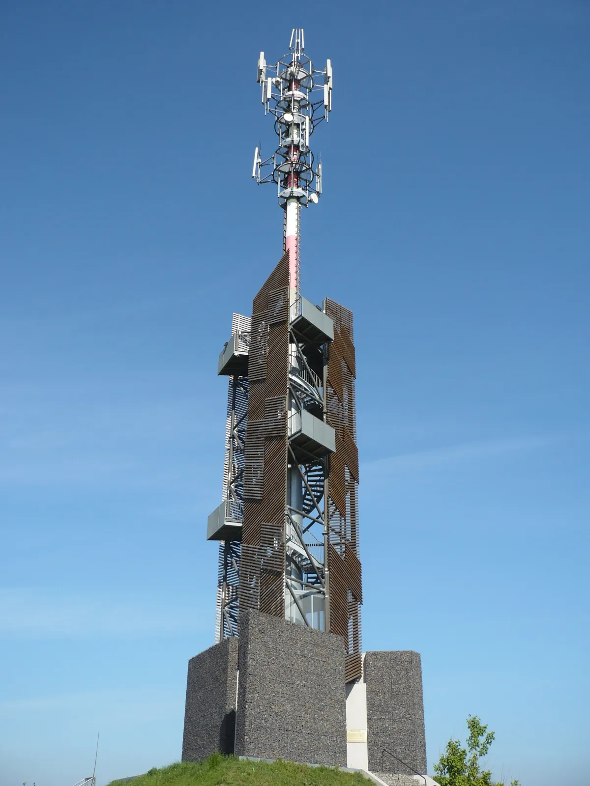 Photo showing: Observation Tower Romanka, Hruby Jesenik, Nymburk, Czech Republic