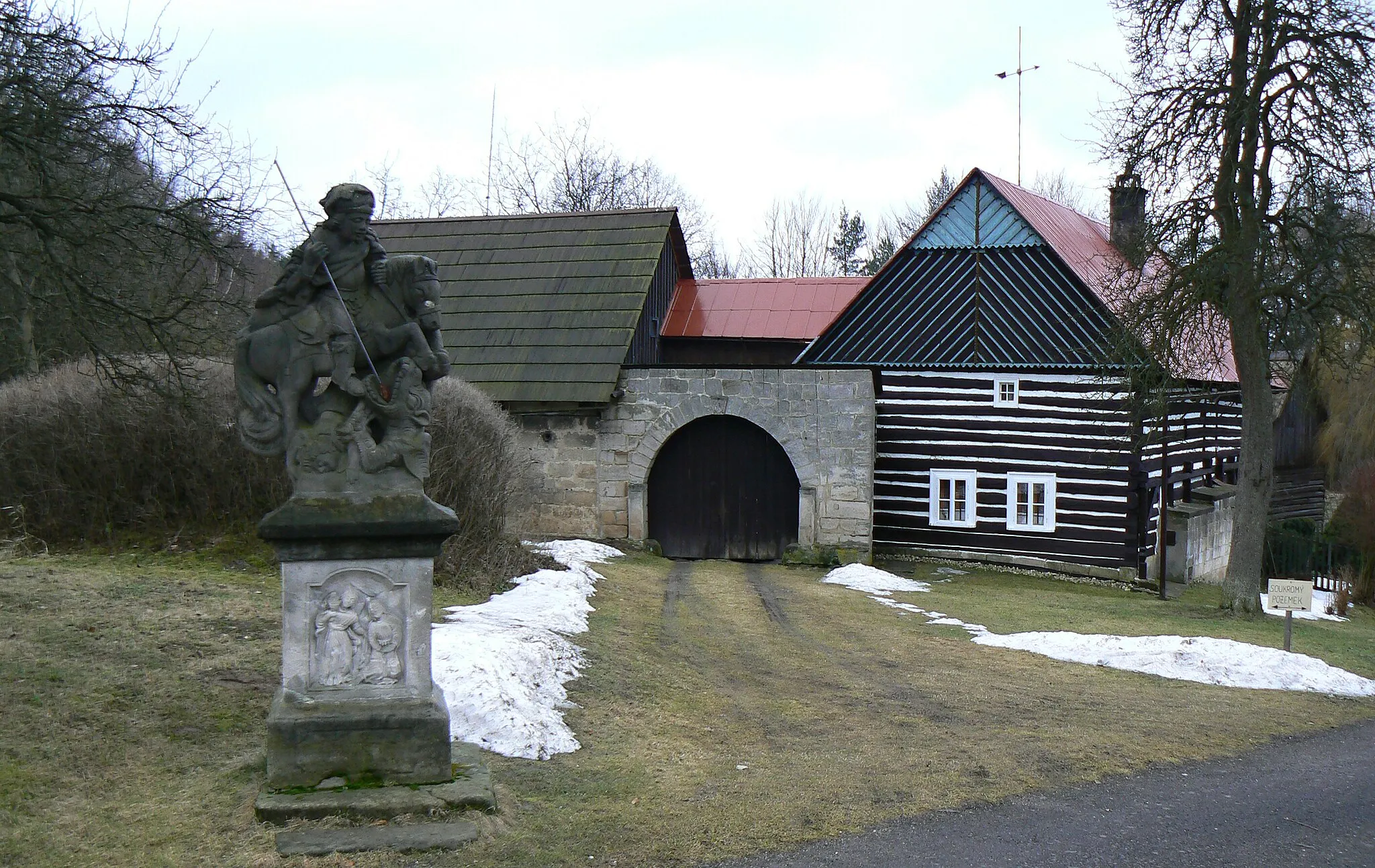 Photo showing: Kopicův statek, Hrubá Skála Rock City, Bohemian Paradise (Czech Republic)