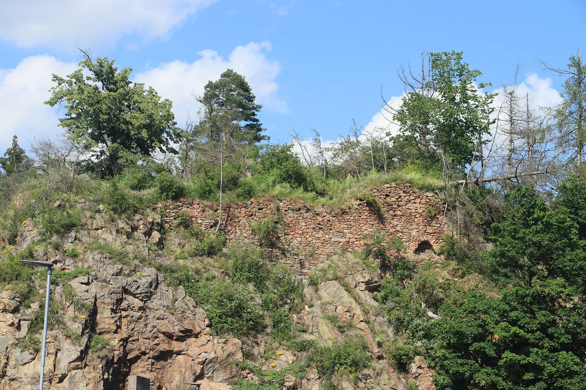 Photo showing: Overview of Vildštejn castle near Seč, Chrudim District.