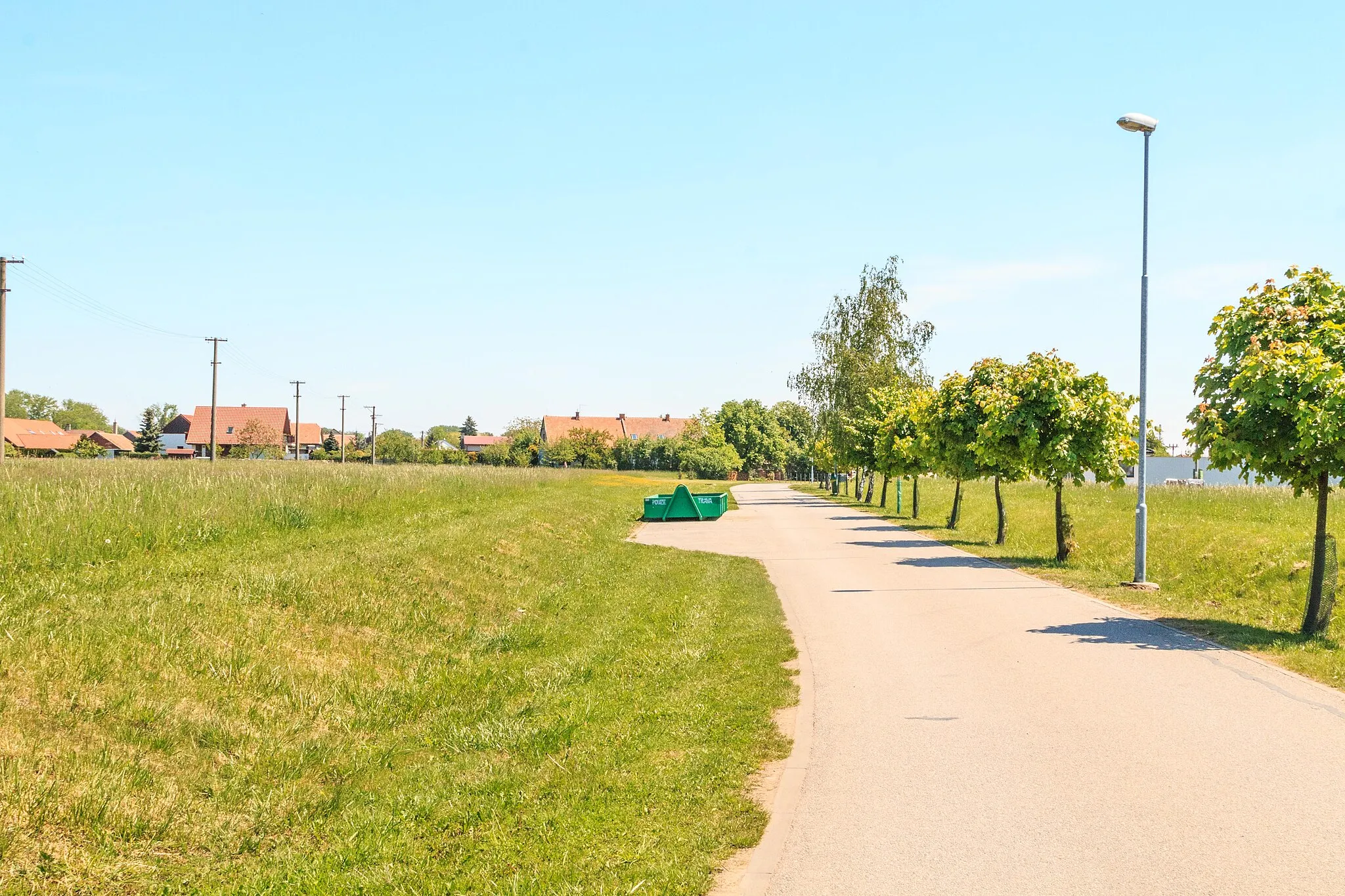 Photo showing: Němčice - ulice Na Sibiři