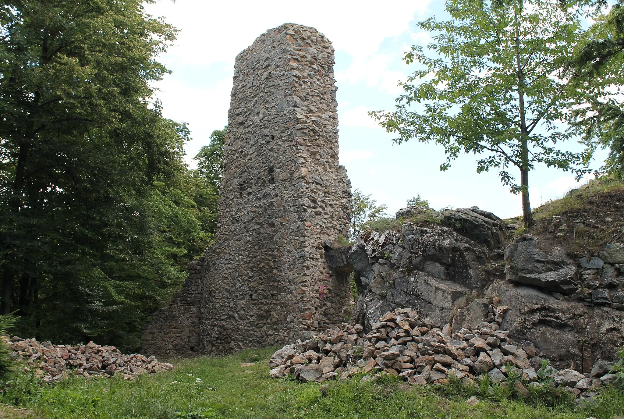 Photo showing: Rabštejn Castle, Rabštejnská Lhota, Chrudim District, Czech Republic