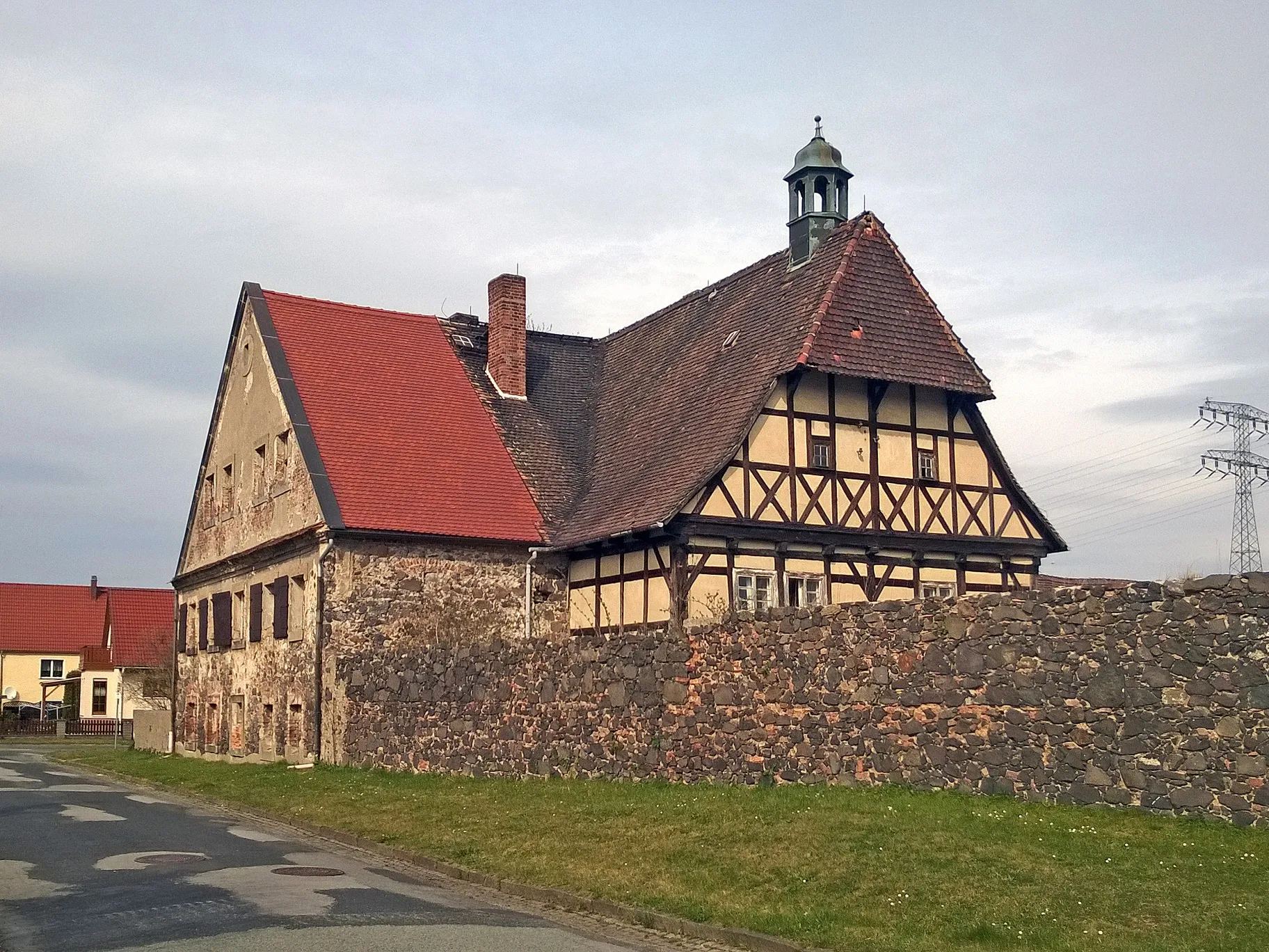 Photo showing: Herrenhaus Nickrisch/Hagenwerder