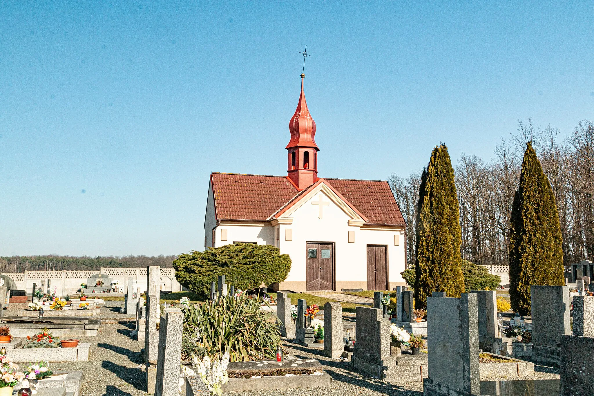 Photo showing: hřbitov Křičeň