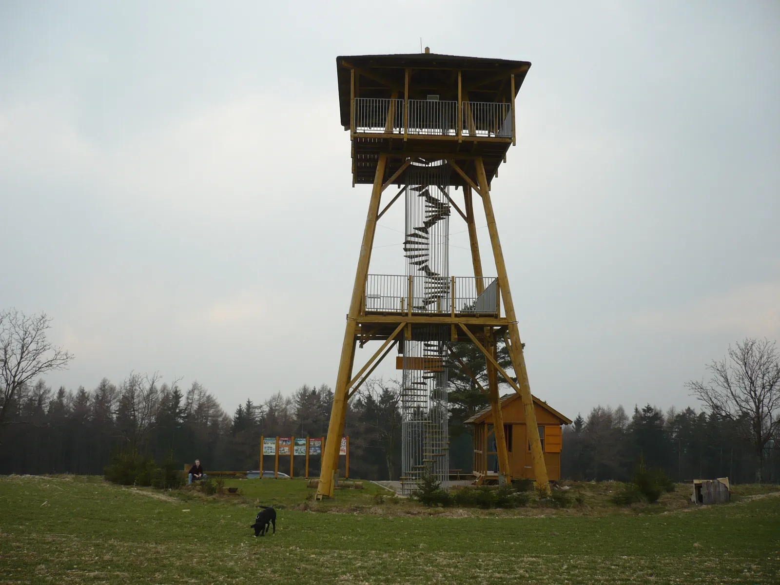 Photo showing: Toulovcova Observing tower near Budislav