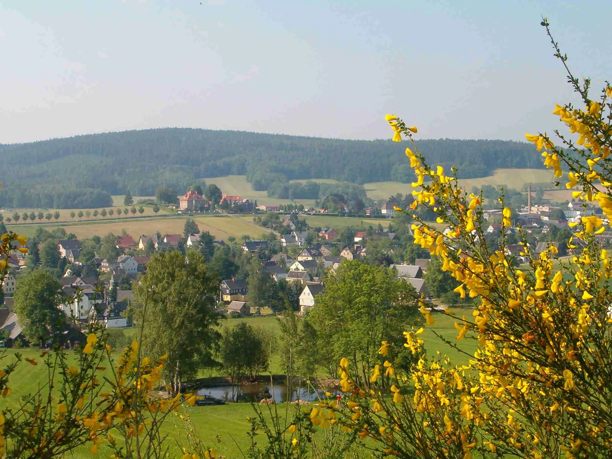 Photo showing: Wehrsdorf, Landkreis Bautzen, Ortsansicht, Mai 2005
