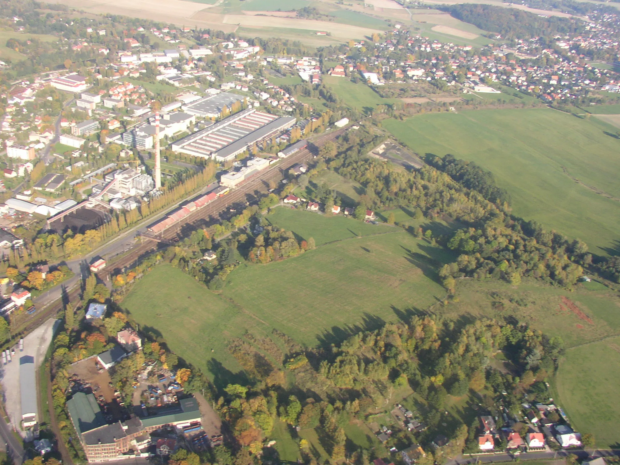 Photo showing: Šibeniční vrch u Varnsdorfu, Šluknovská pahorkatina, Czech Republic