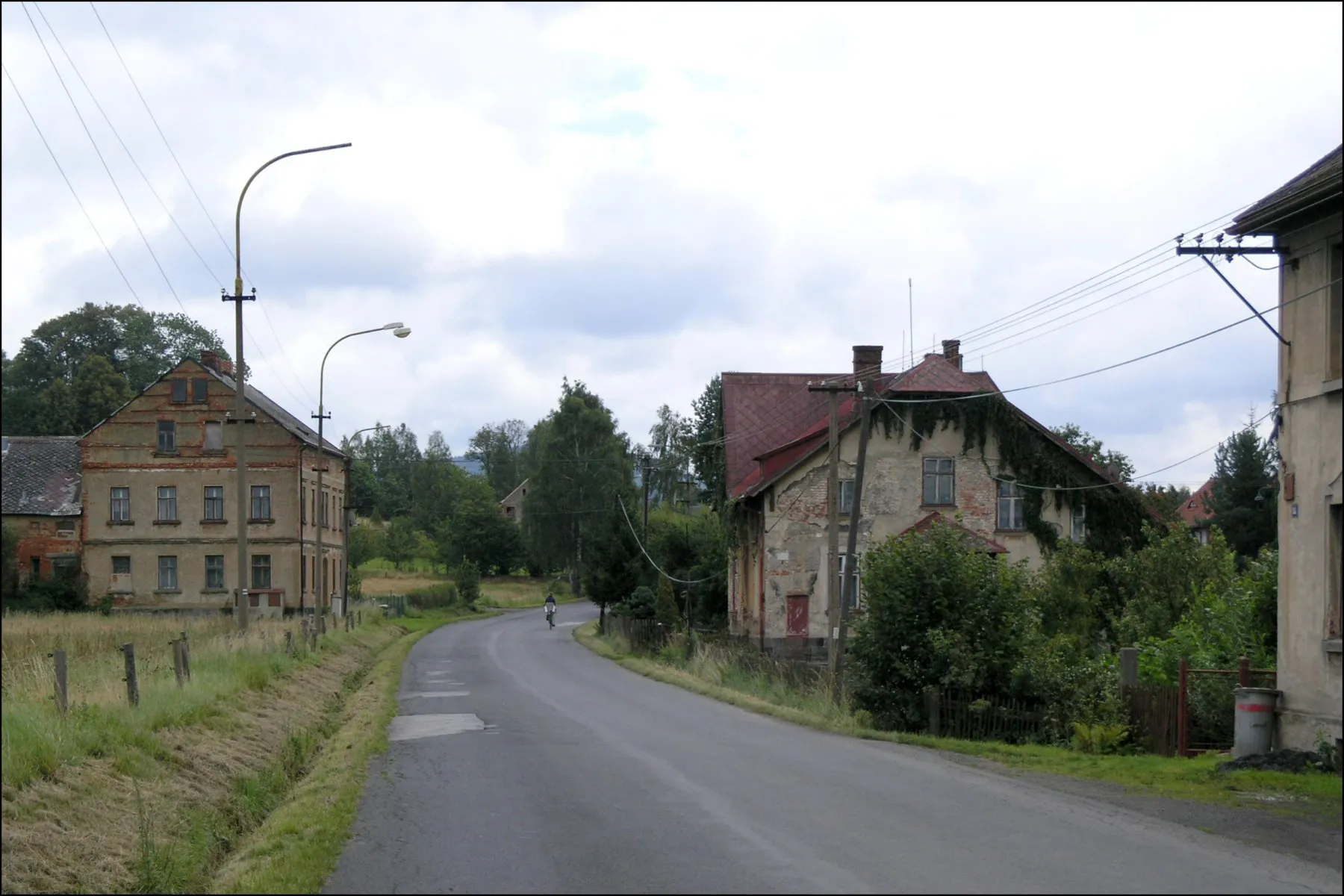 Photo showing: Velký Šenov - ulice Vilémovská