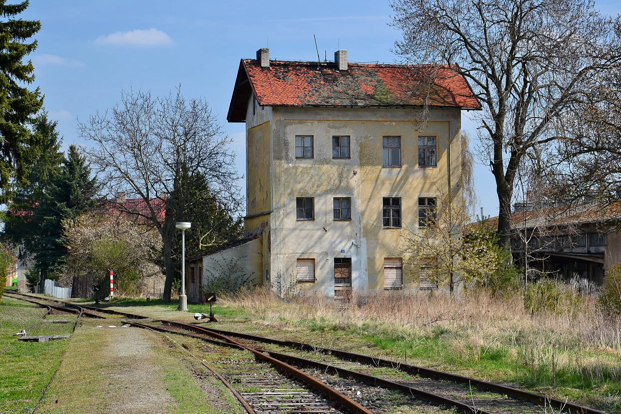 Photo showing: Radonice – nádraží