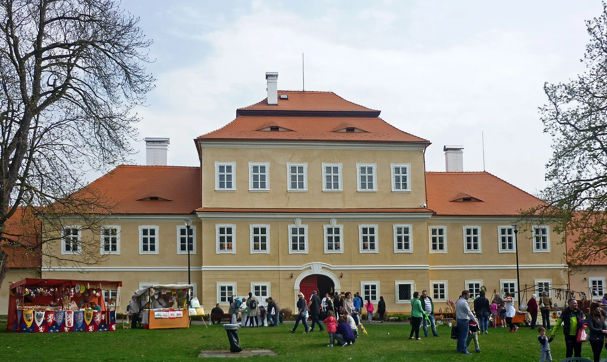 Photo showing: Waldstein-Schloss in Oberleutensdorf (Litvínov)