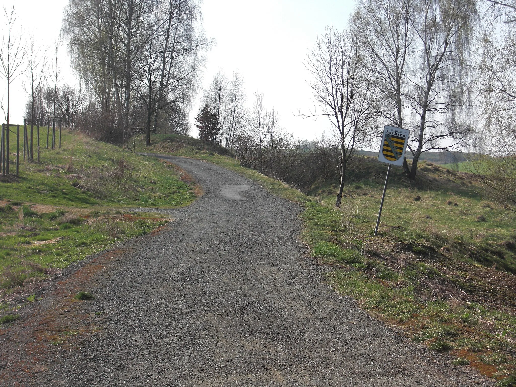 Photo showing: Border crossing