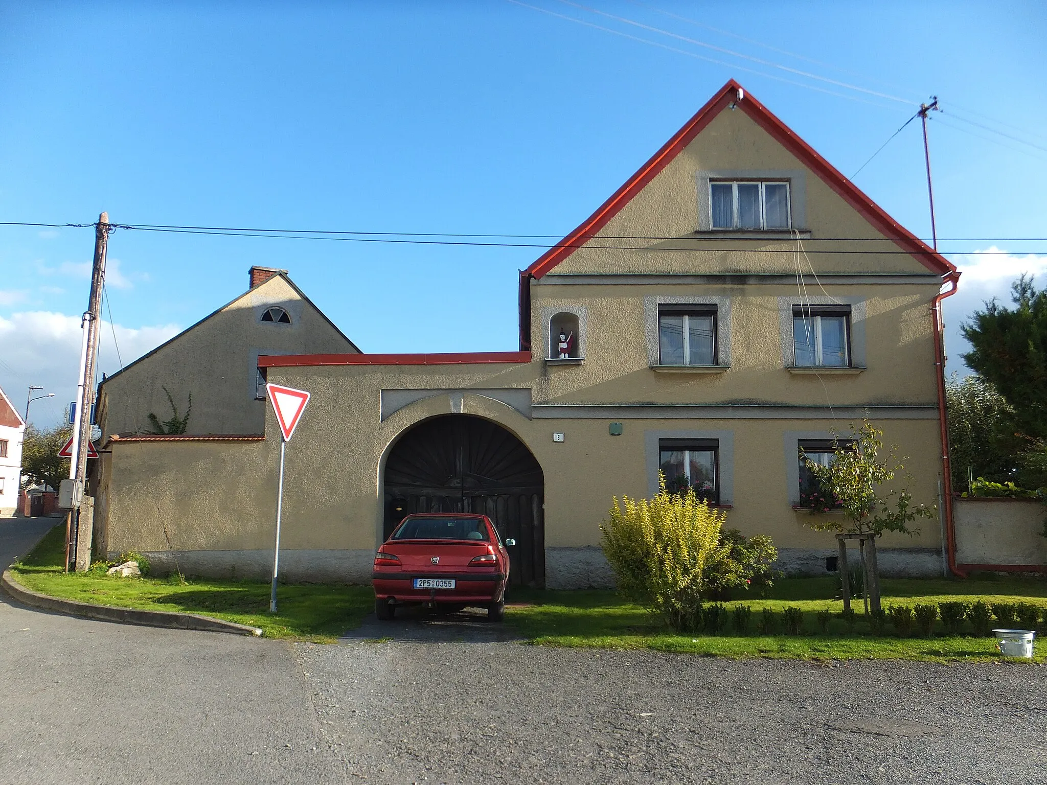 Photo showing: The house No. 6 in Olešovice