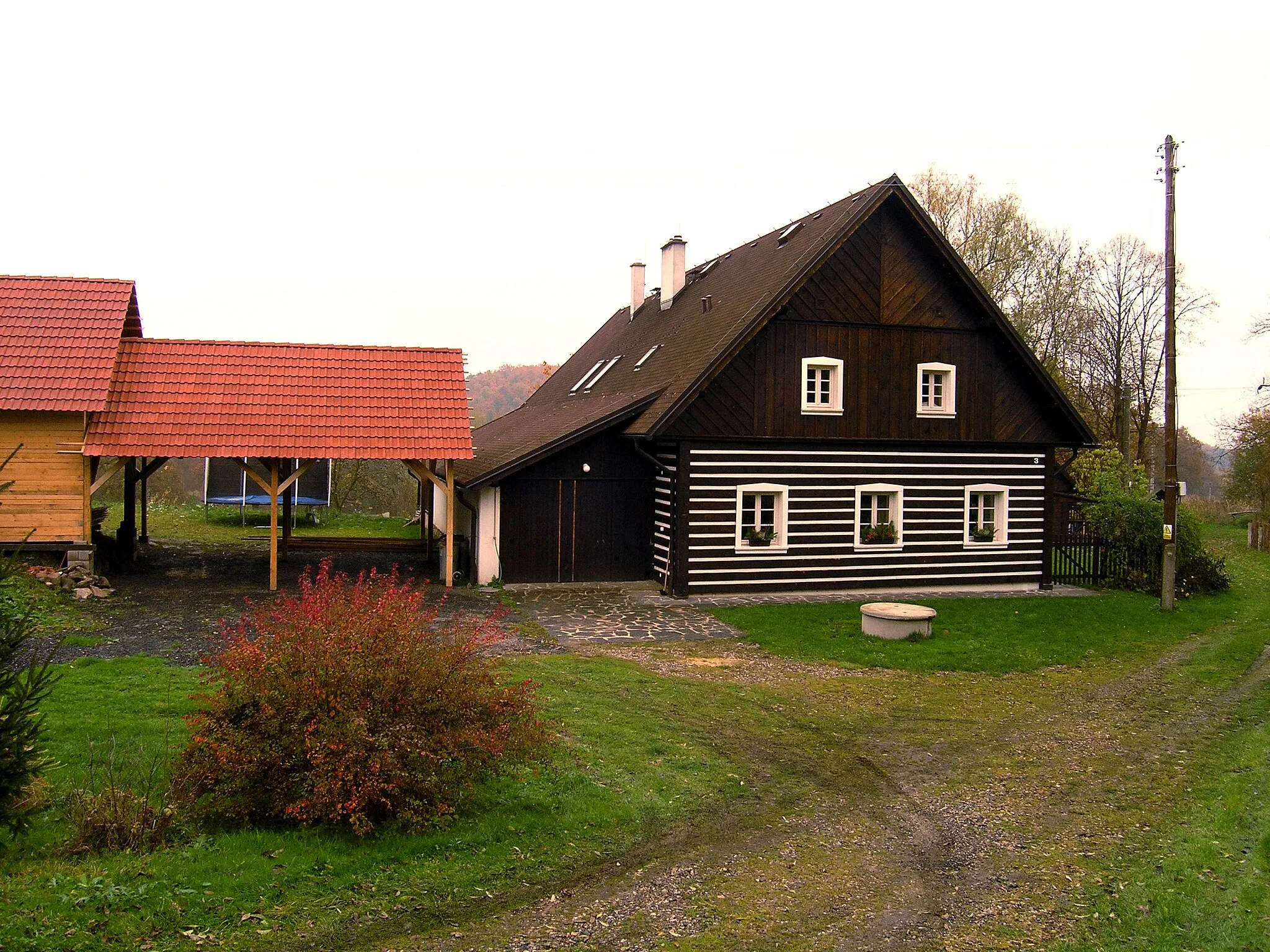 Photo showing: Stráž u České Lípy, part of Stružnice village, Czech Republic