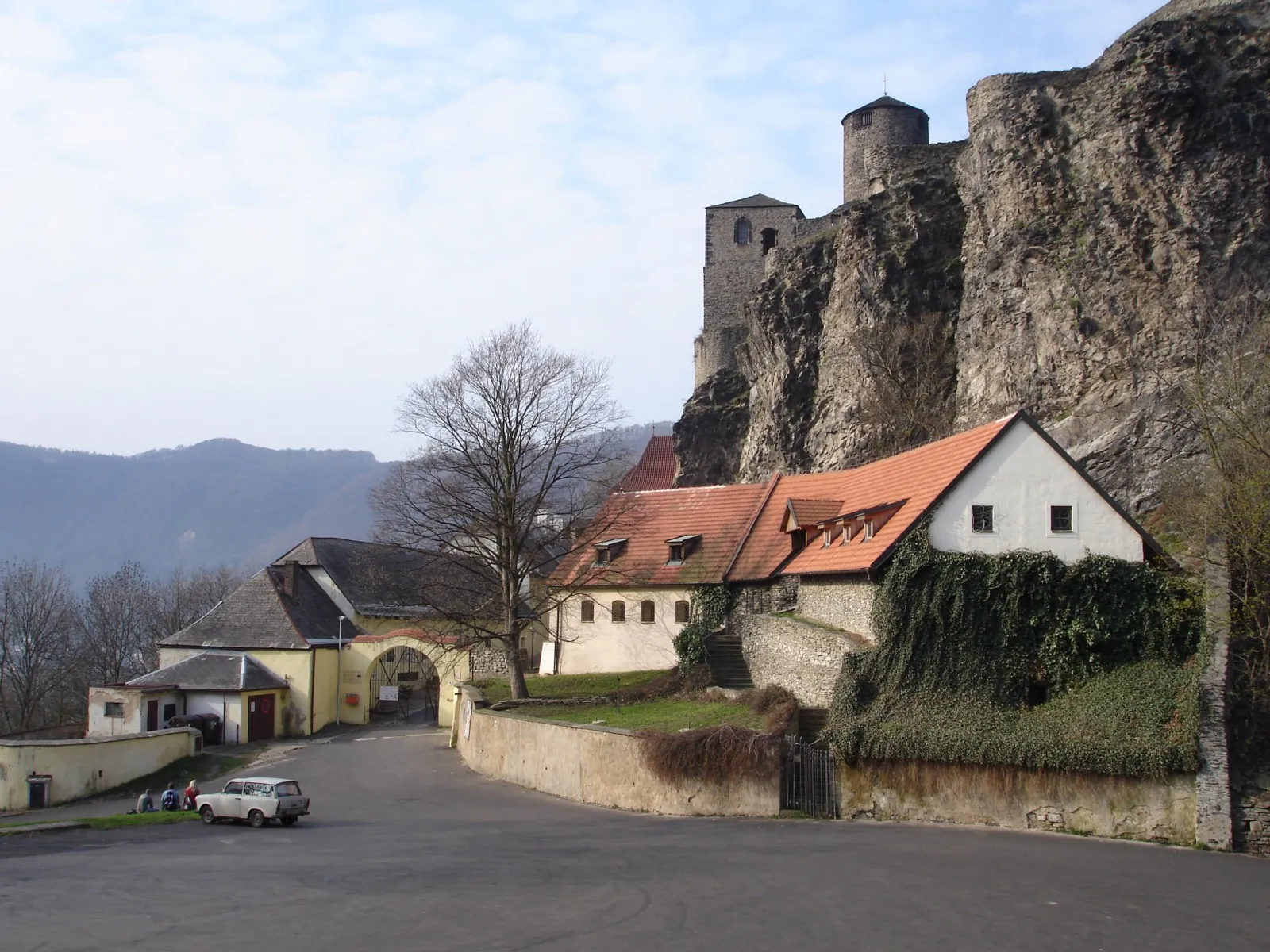 Photo showing: Burg Střekov, Czech Republic.