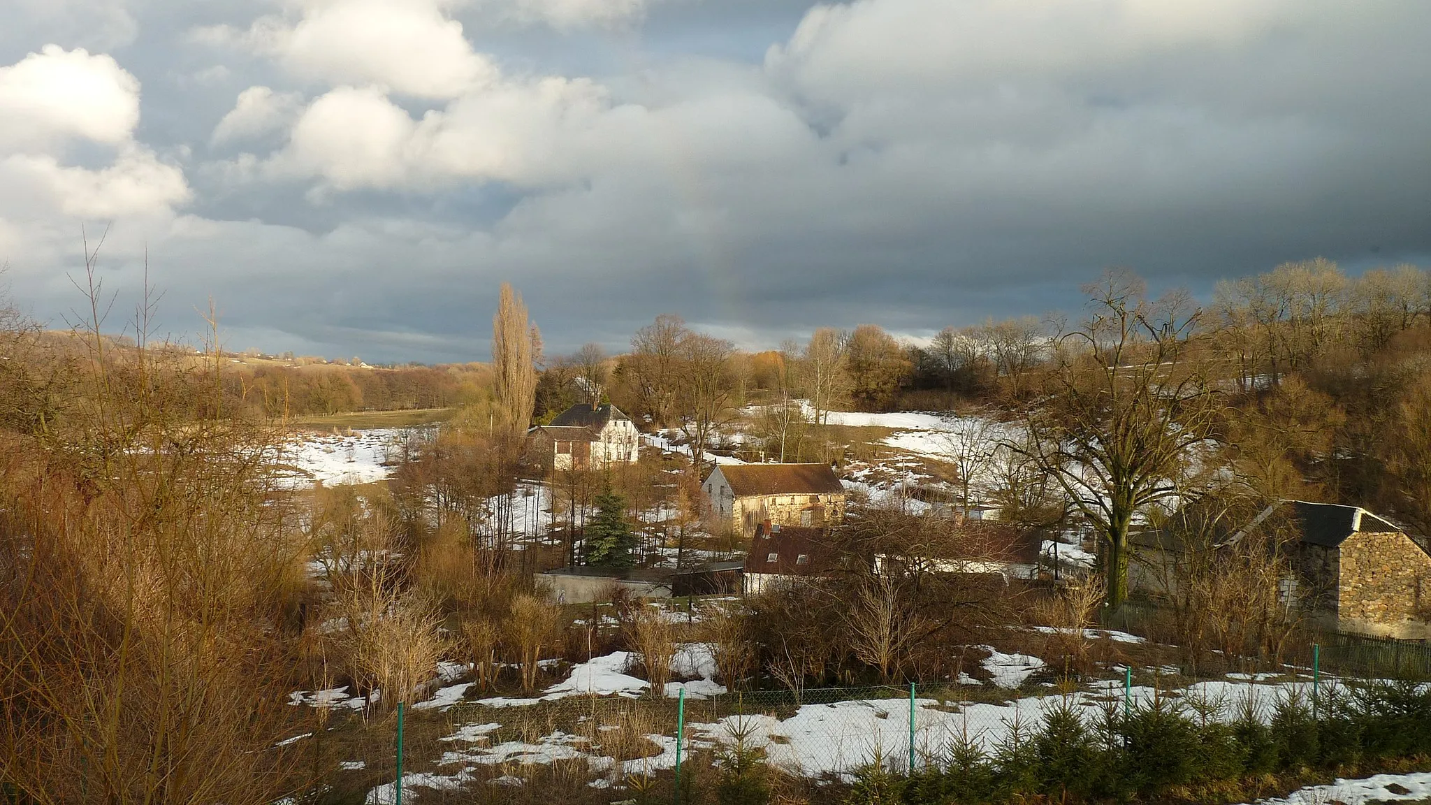 Photo showing: Žďár u Velkého Chvojna - panorama