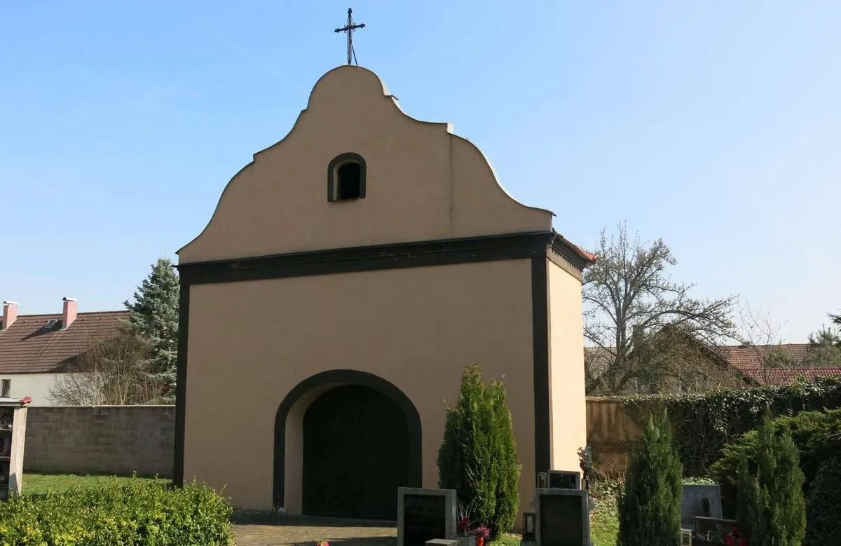 Photo showing: Chapel in Chabařovice in Ústí nad Labem District – entry no. 14605.