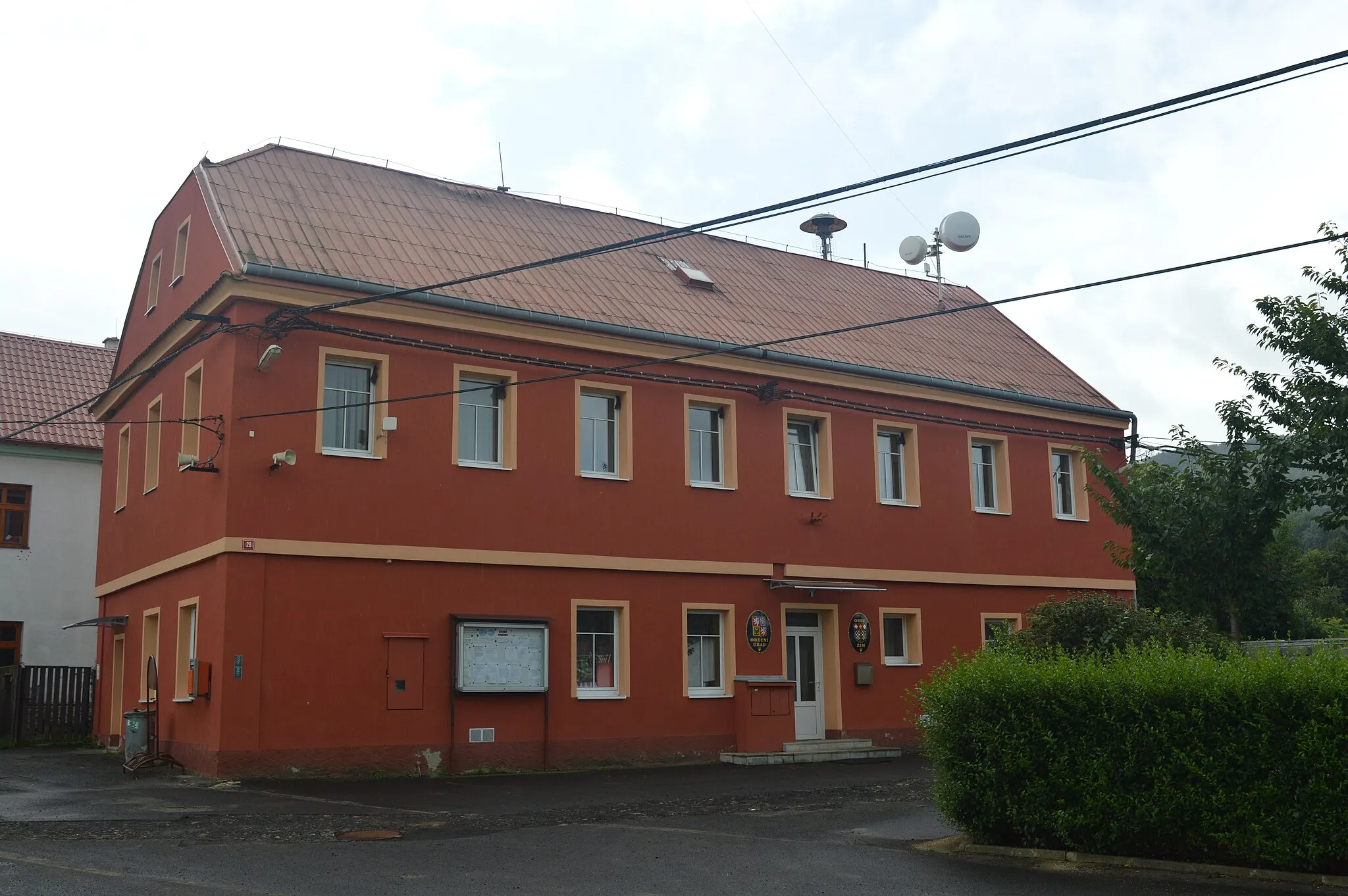 Photo showing: Municipality house in Žim