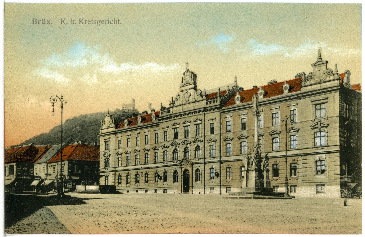 Photo showing: Brüx; K. K. Kreisgericht