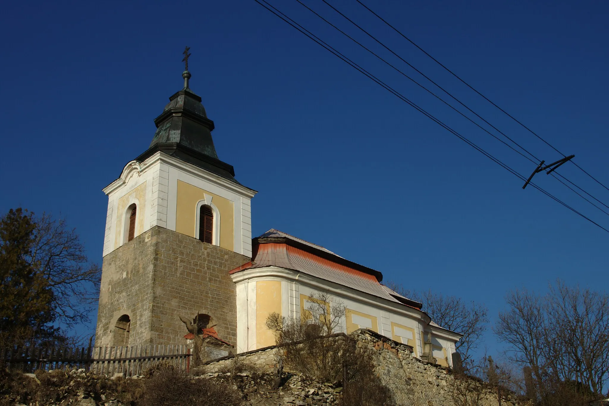 Photo showing: Main church in Telce, Central Bohemian Region, CZ