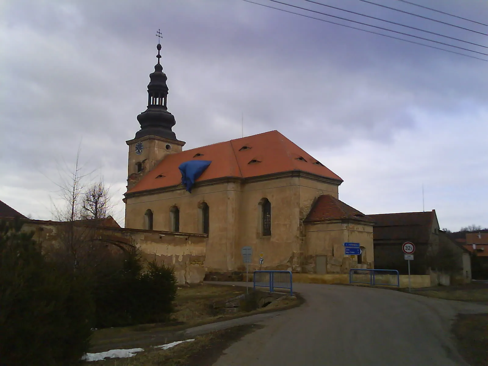 Photo showing: Velká Černoc - Kostel