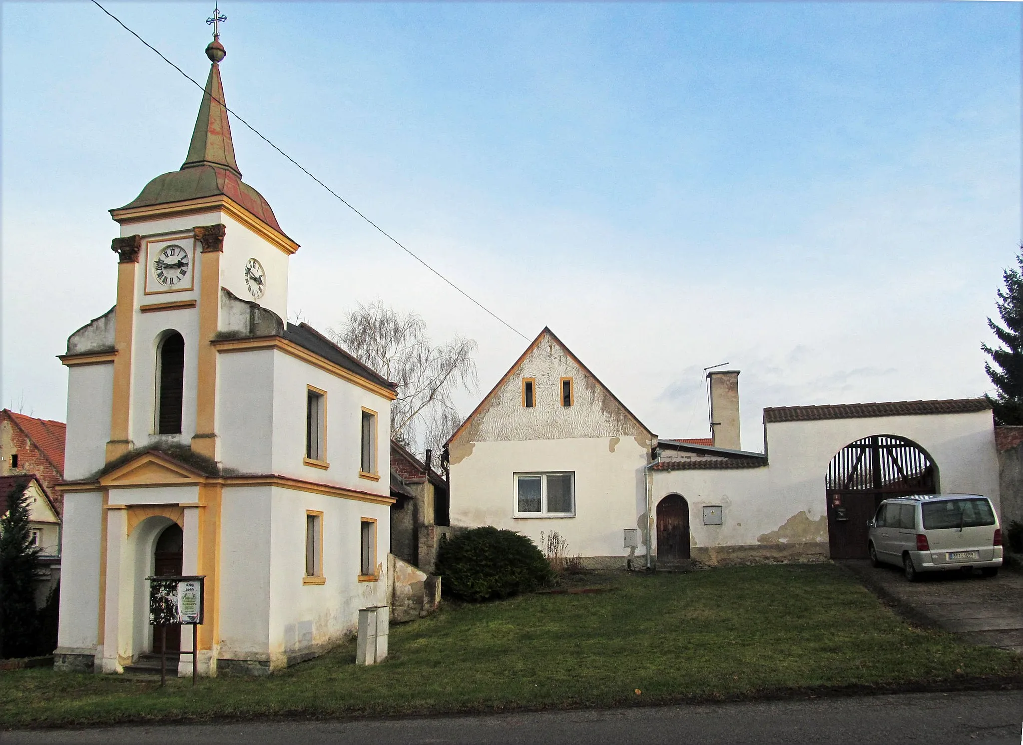 Photo showing: Chapel in Dubčany