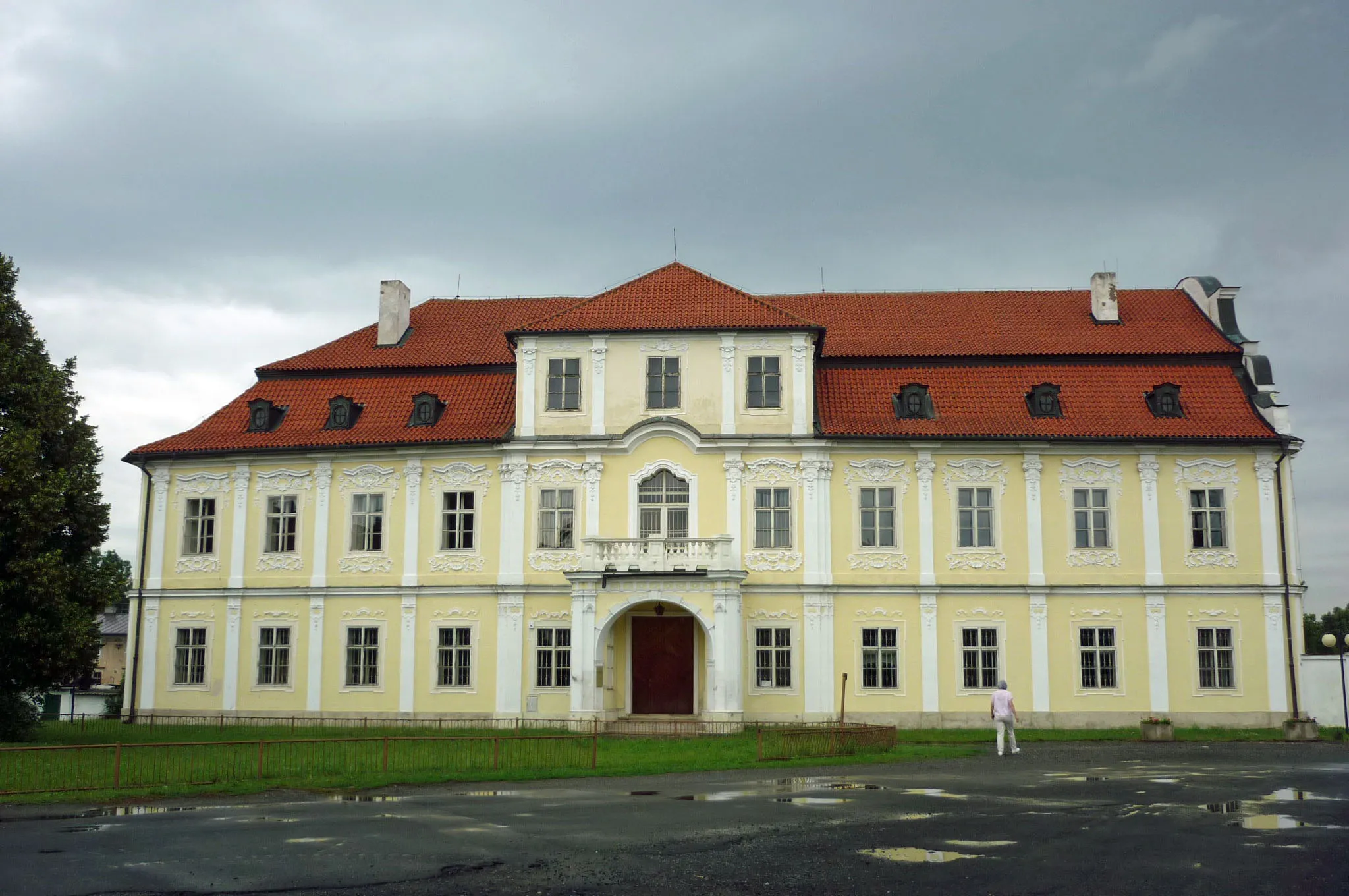 Photo showing: Schloss Libotschan bei Saaz