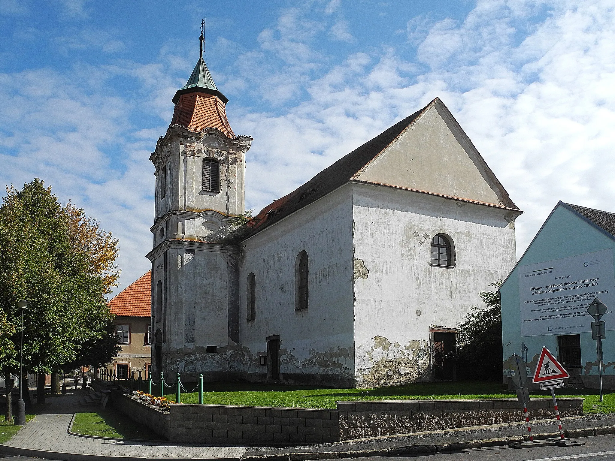 Photo showing: Pfarrkirche St. Michael in Flöhau – Blšany, Náměstí 164