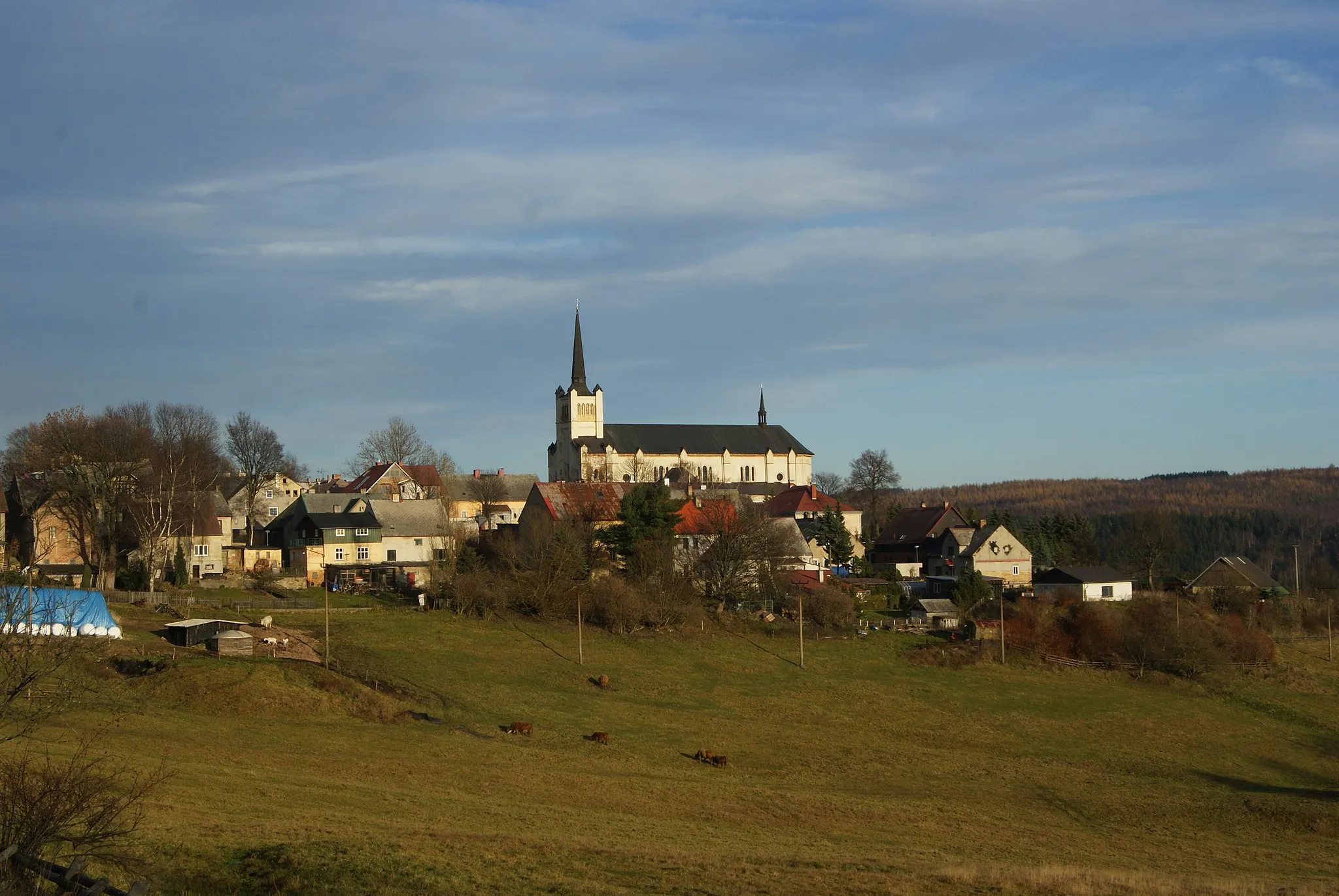 Photo showing: Kirche Vysluni (Dom des Erzgebirges)