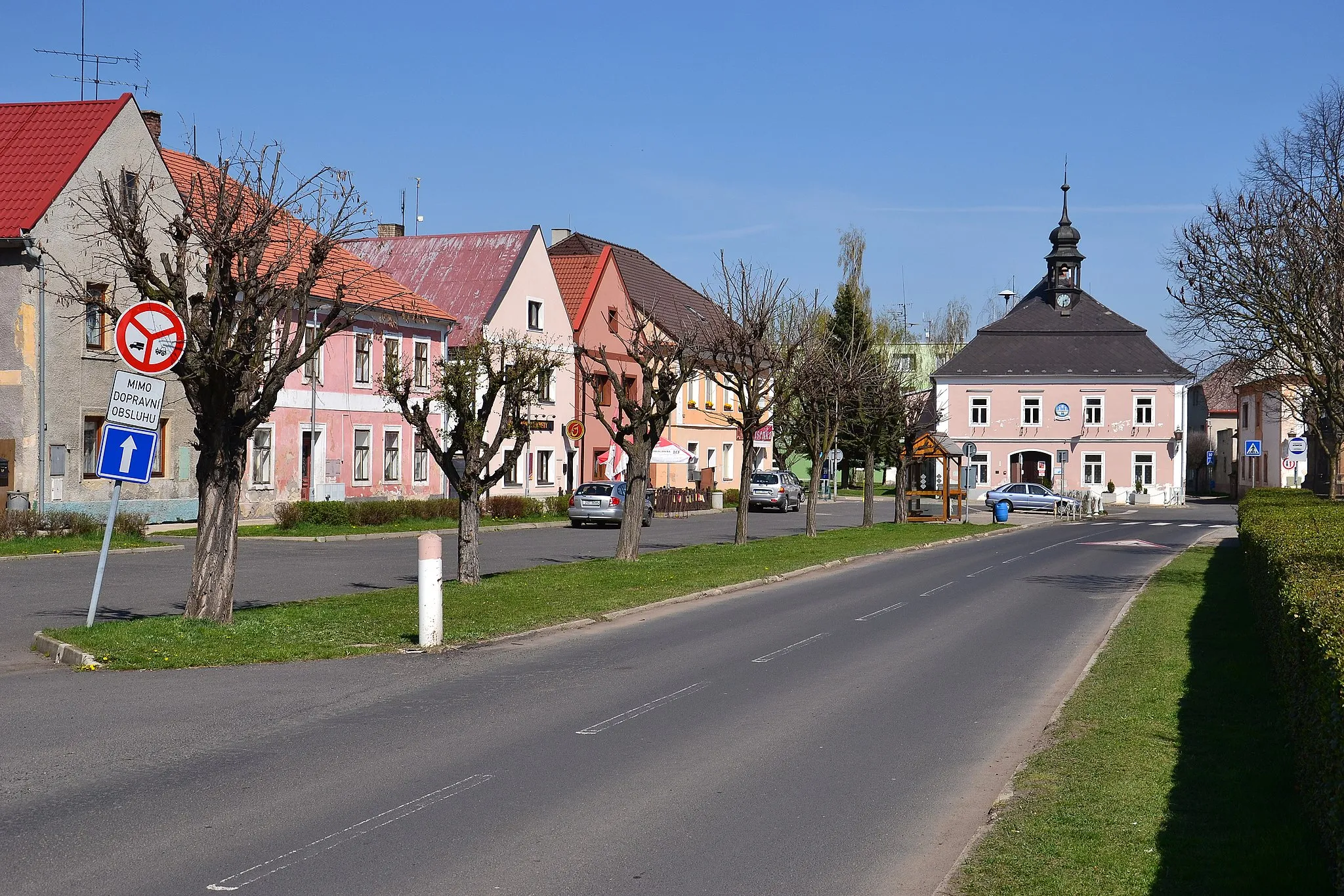 Photo showing: Náměstí ve Vilémově