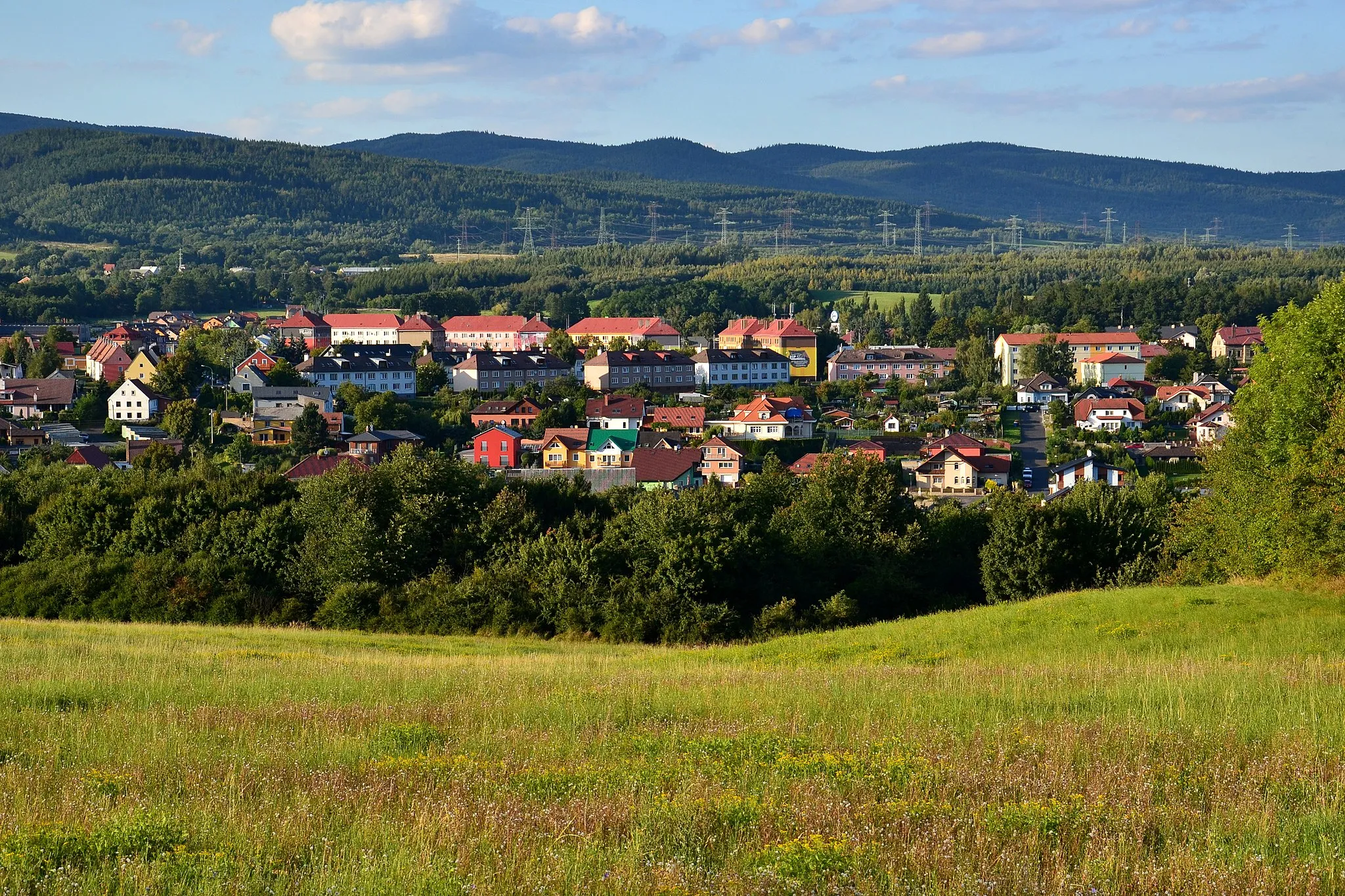 Photo showing: Pohled ze silnice do Rašovic