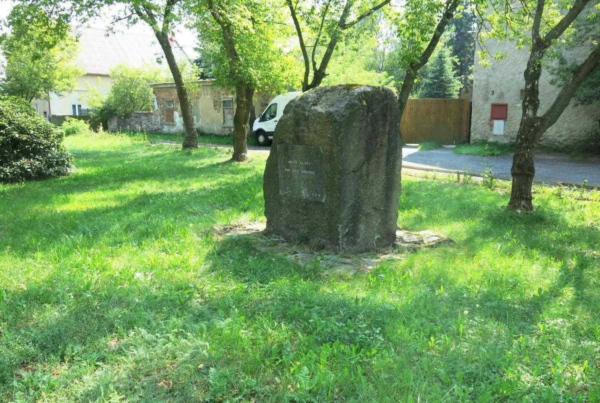 Photo showing: Memorial in Jirkov in Chomutov District – entry no. 28176.