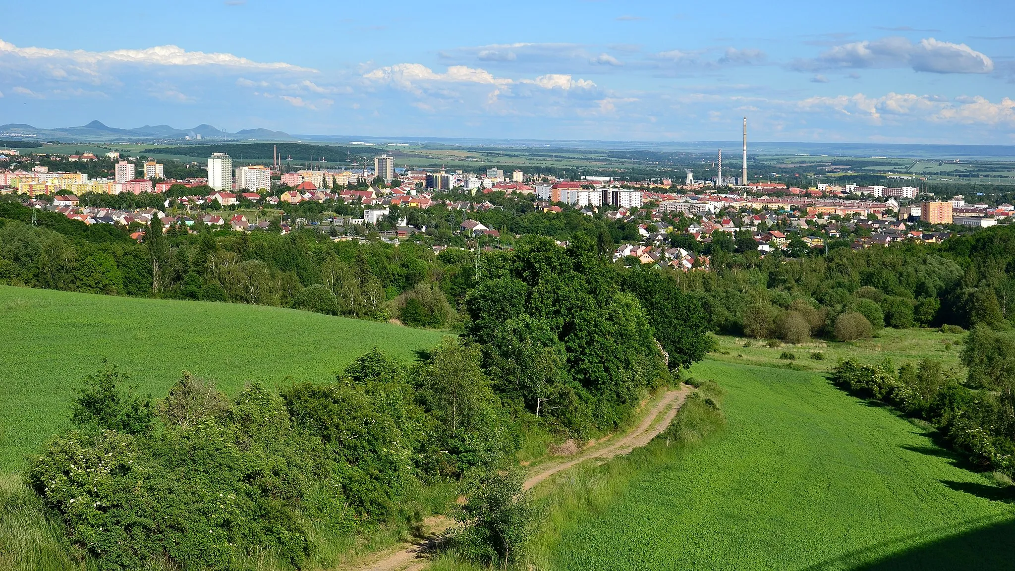 Photo showing: Celkový pohled na centrum města