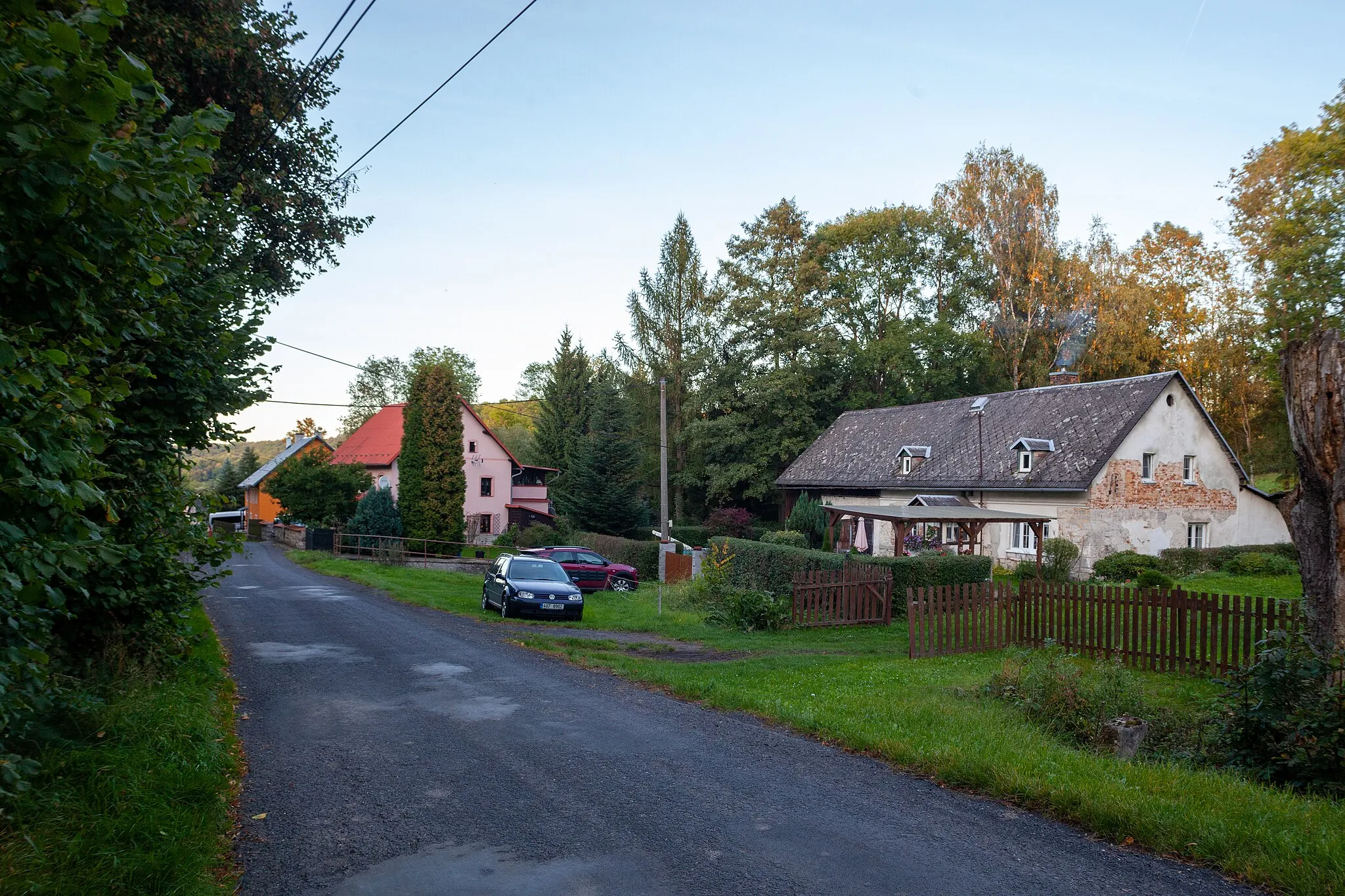 Photo showing: Blankartice (Heřmanov), Děčin District, Ústí nad Labem Region, Czechia in 2021