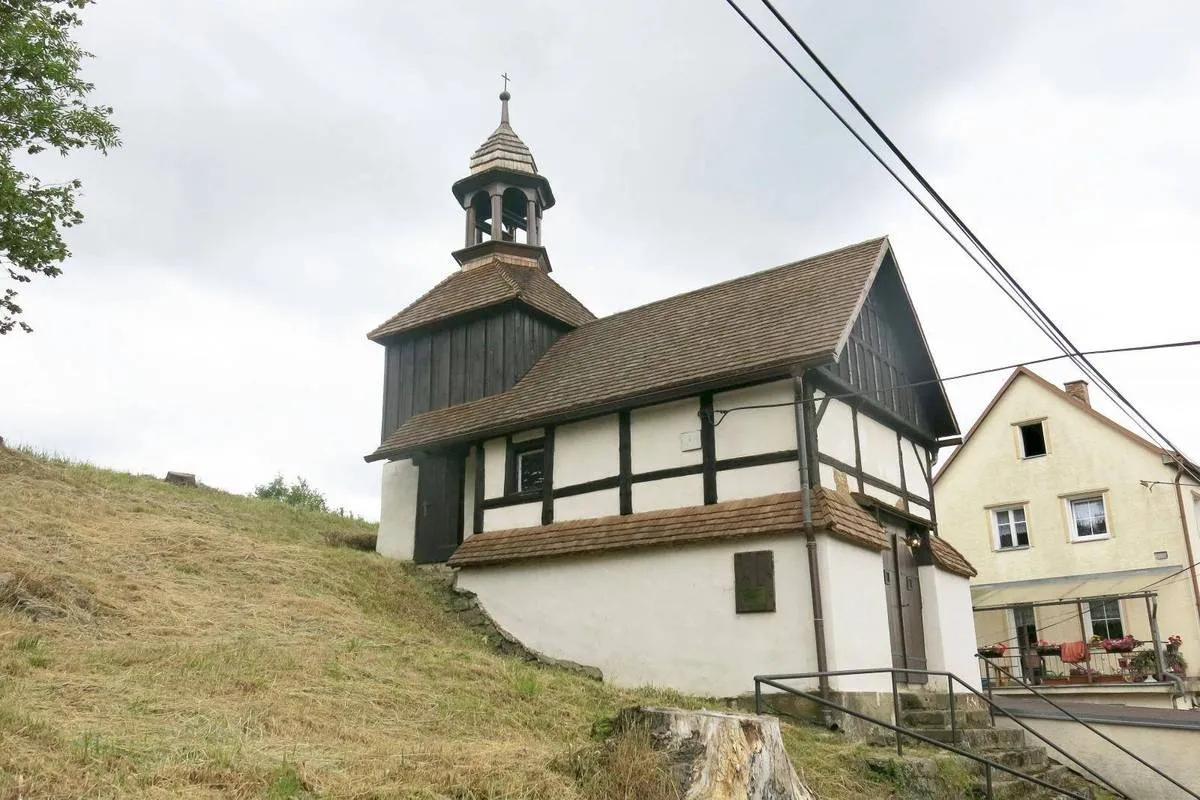 Photo showing: Chapel in Dobrná in Děčín District – entry no. 26850.