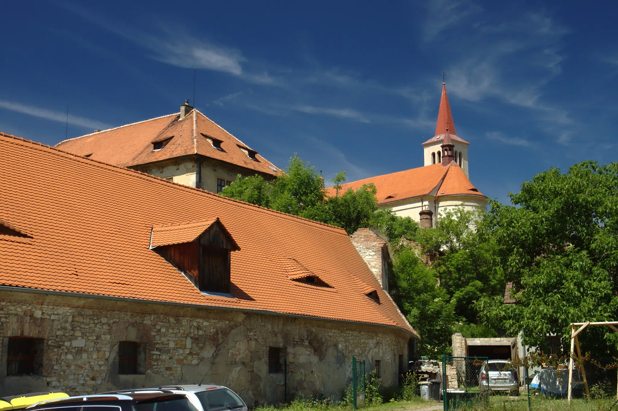 Photo showing: Manor in Žitenice, Ústí Region, CZ