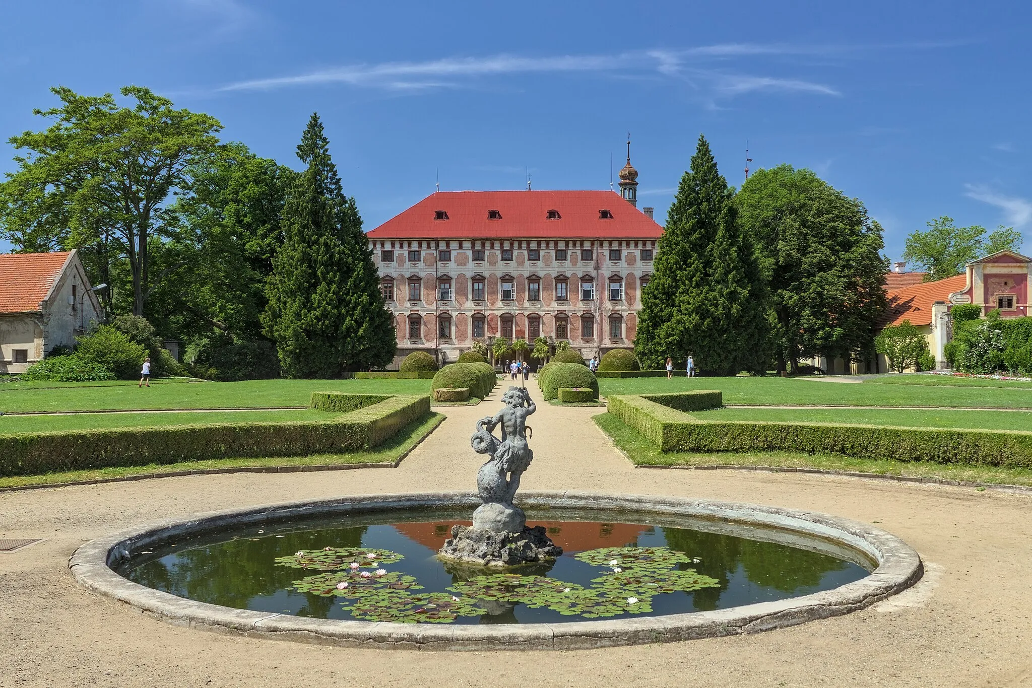 Photo showing: Zámek, Libochovice