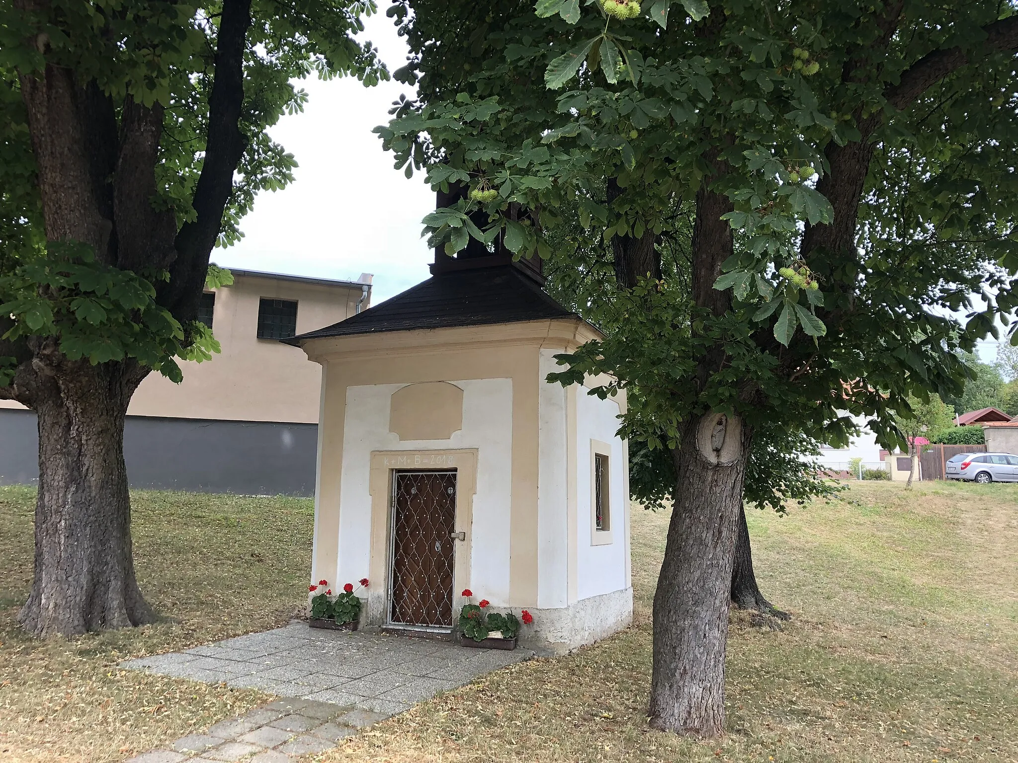 Photo showing: Kaple na návsi v Jenčicích