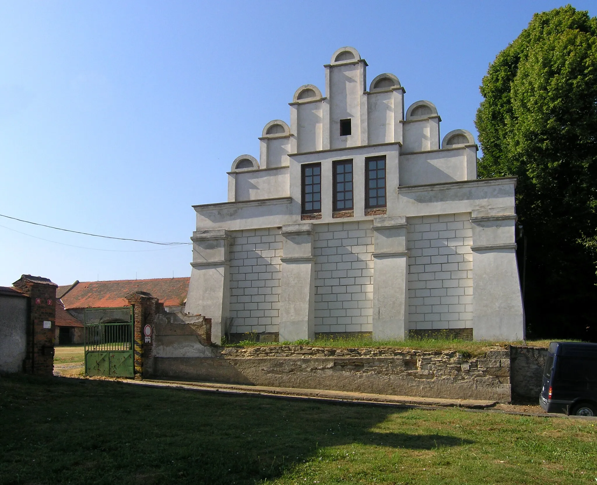 Photo showing: Portal in Bříza, Czech Republic