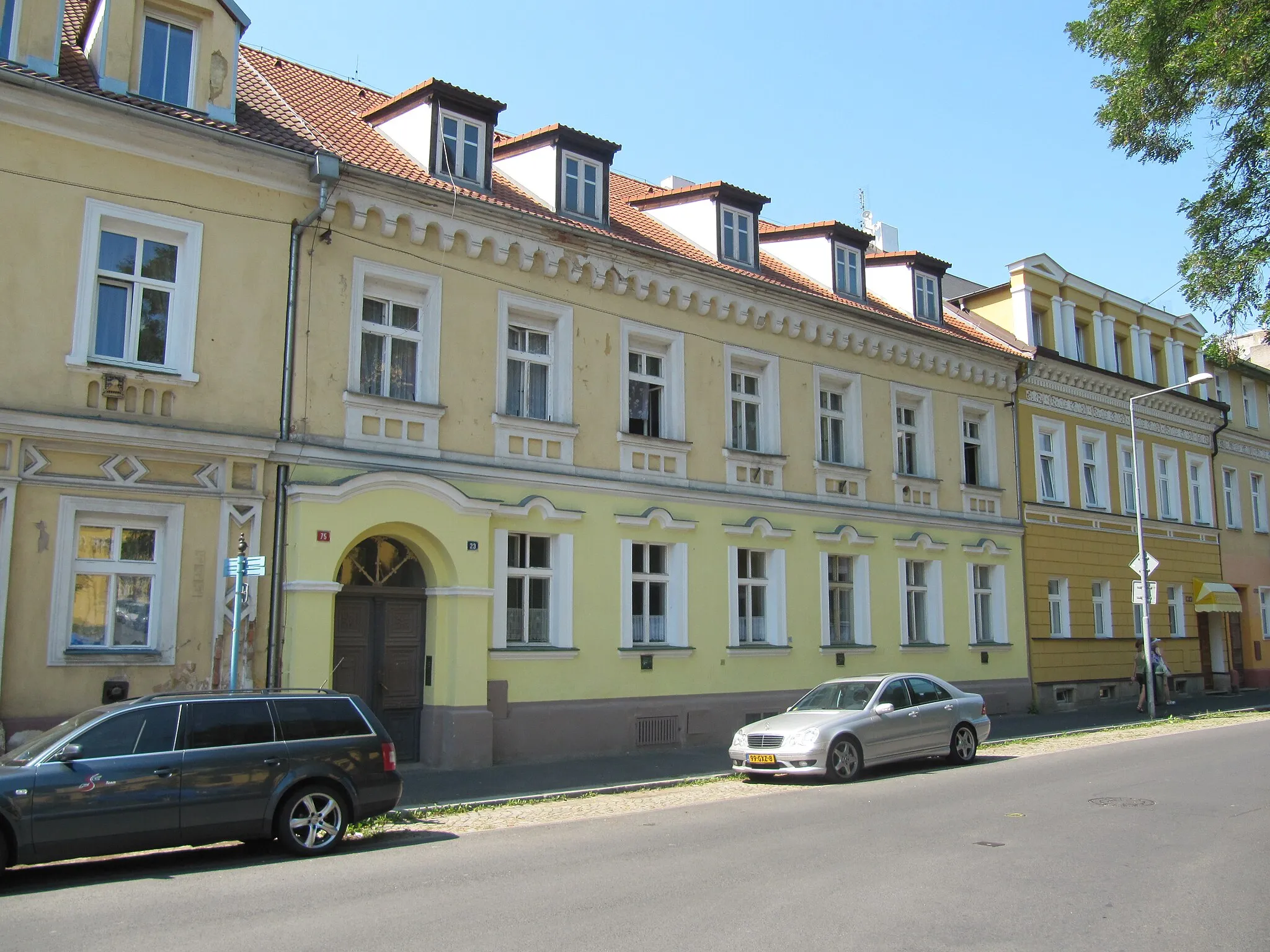 Photo showing: Františkovy Lázně, Cheb District, Czech Republic. Anglická street.