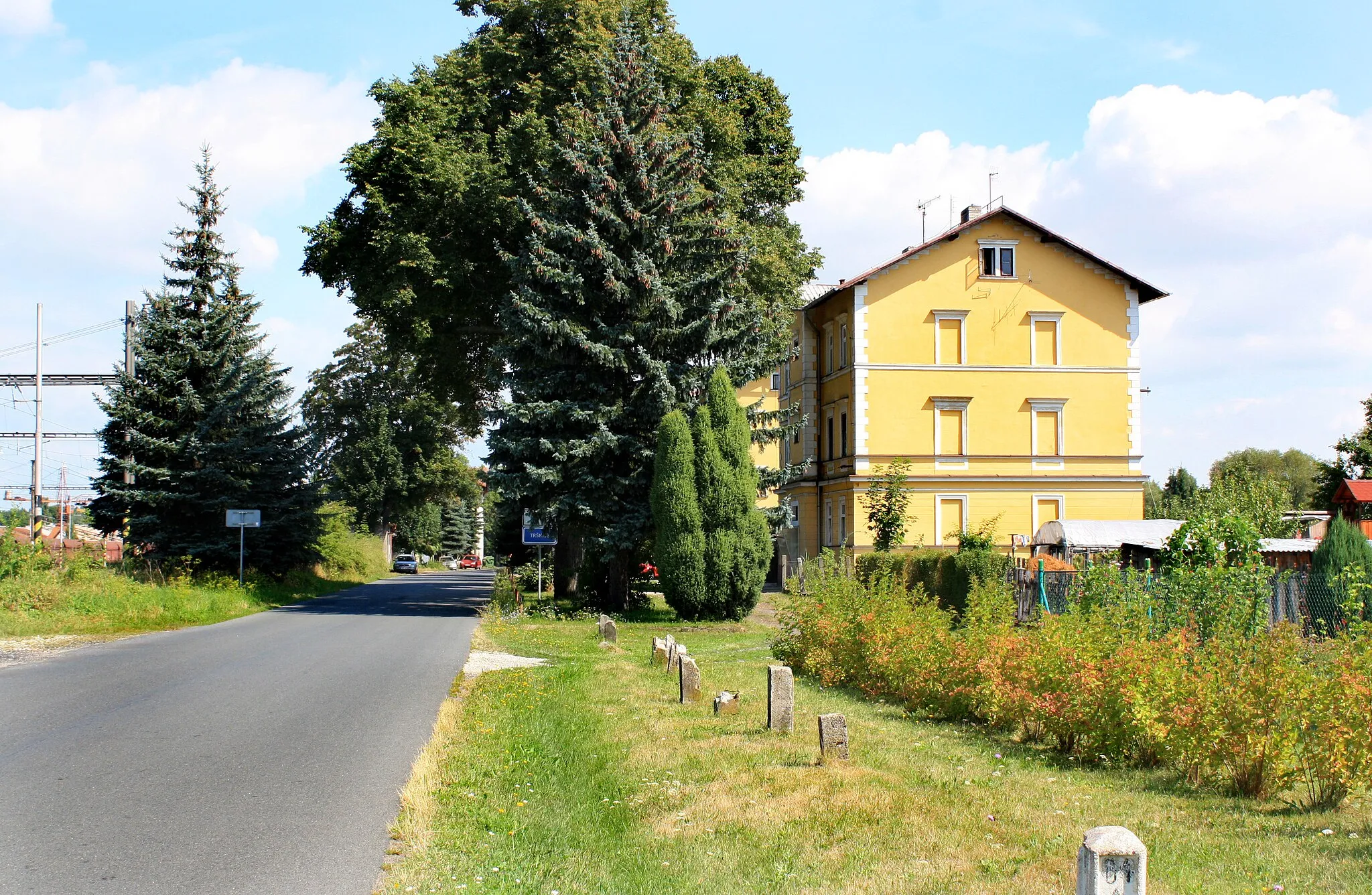 Photo showing: South view of Tršnice, part of Cheb, Czech Republic