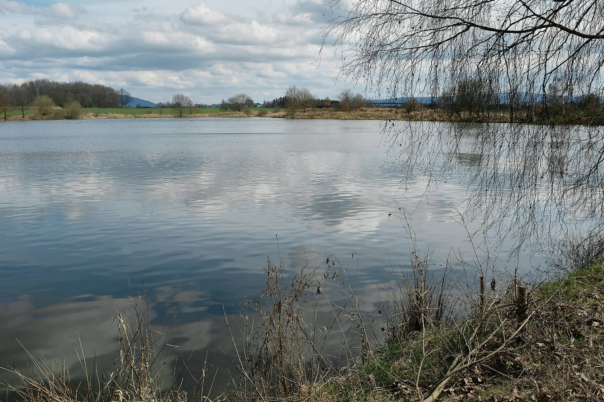 Photo showing: Hradiště, část města Cheb, místní rybník