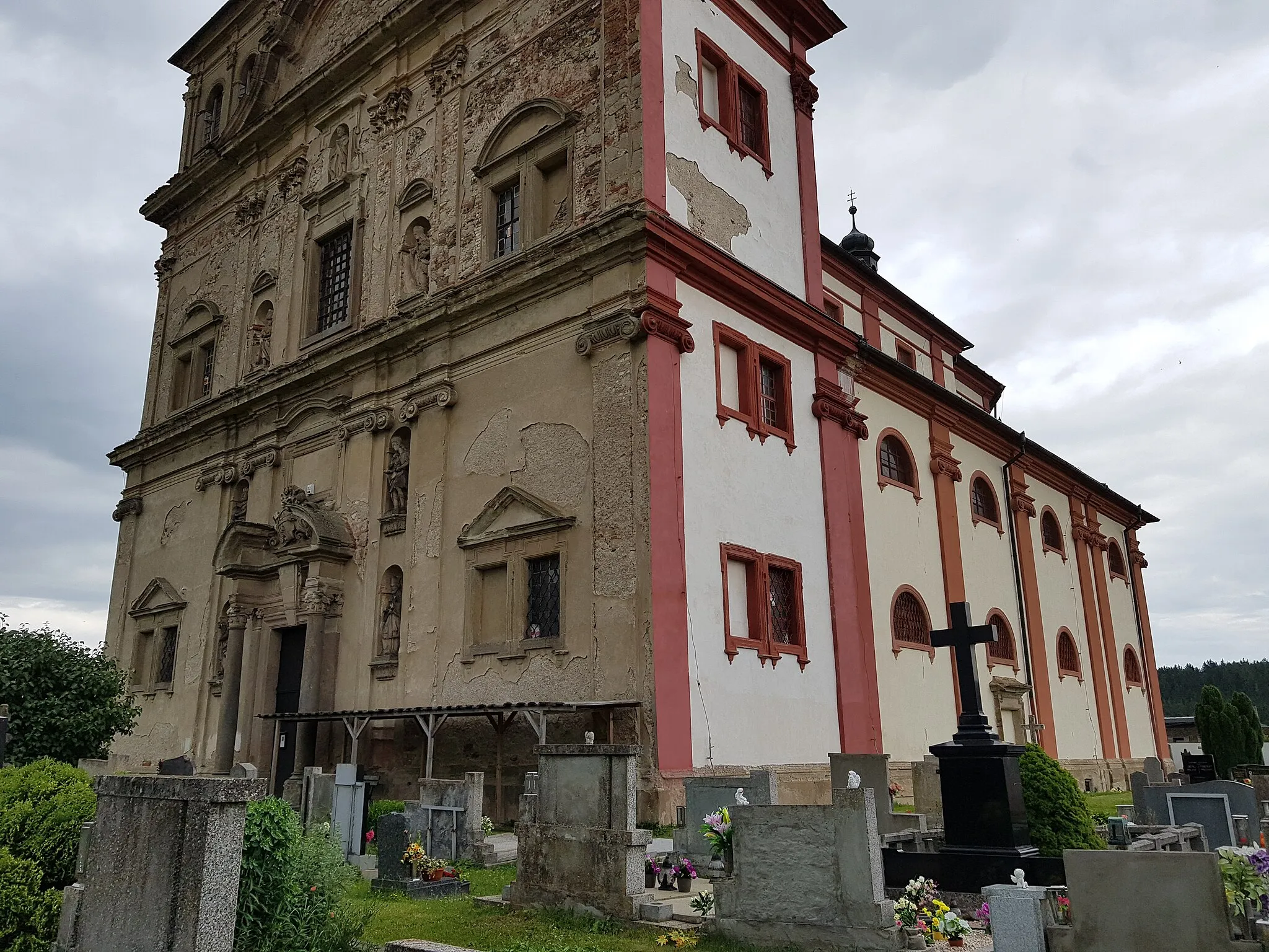 Photo showing: Kostel Povýšení svatého Kříže, Chyše