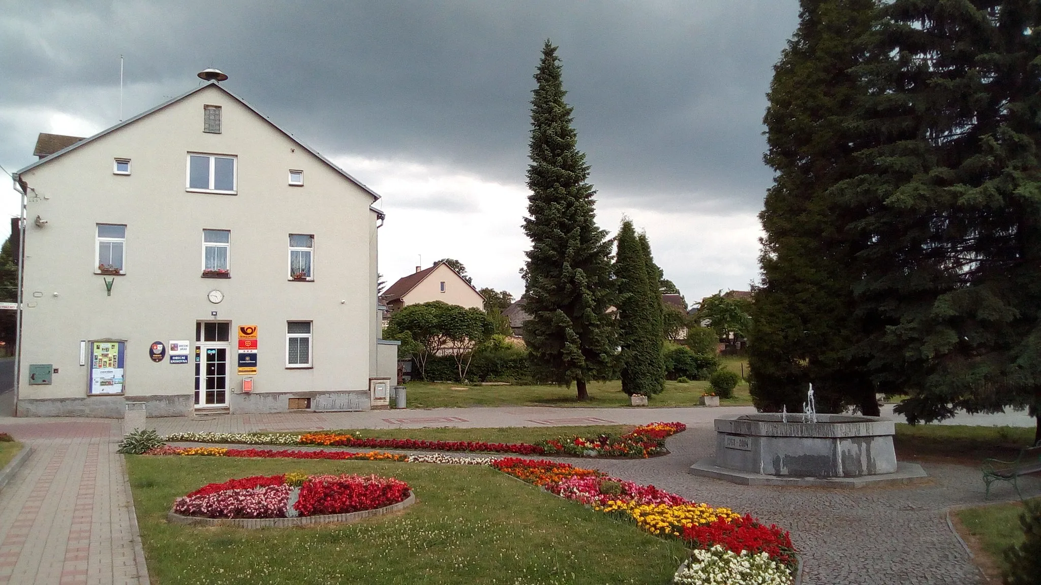 Photo showing: Municipality of Božičany (2017)