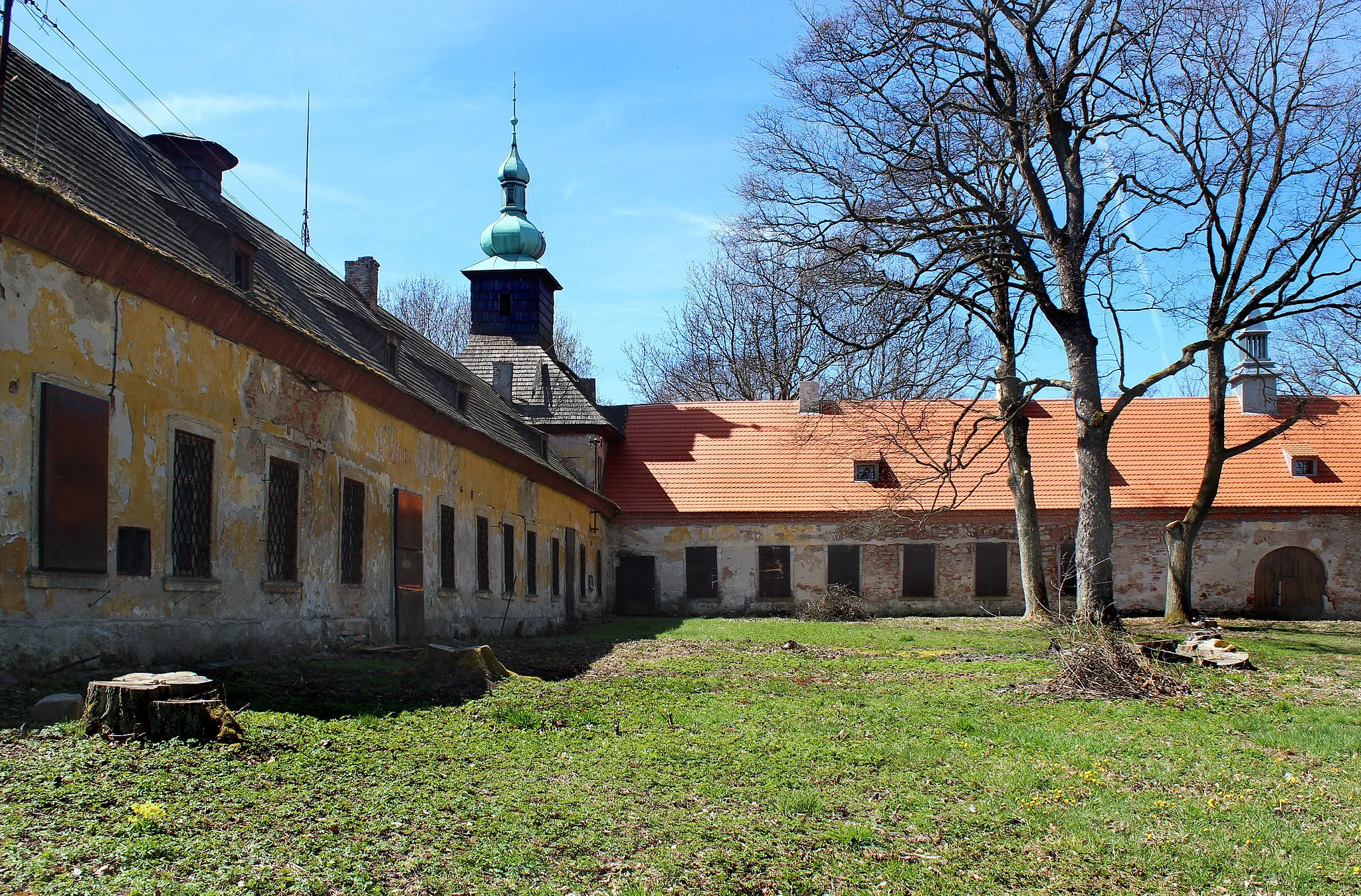 Photo showing: Javorná Castle in Javorná, part of Bochov, Czech Republic