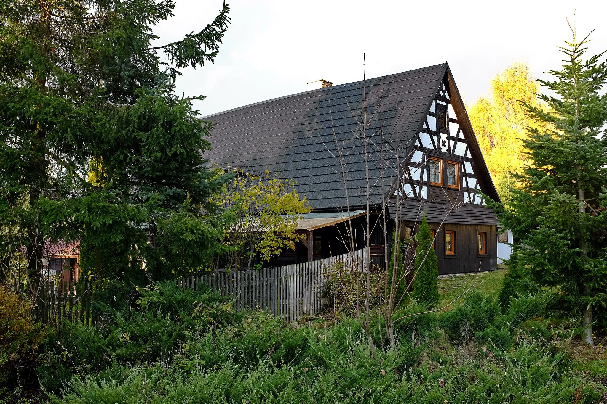 Photo showing: Bernov, část obce Krajková, chalupa ev. č. 5, okres Sokolov