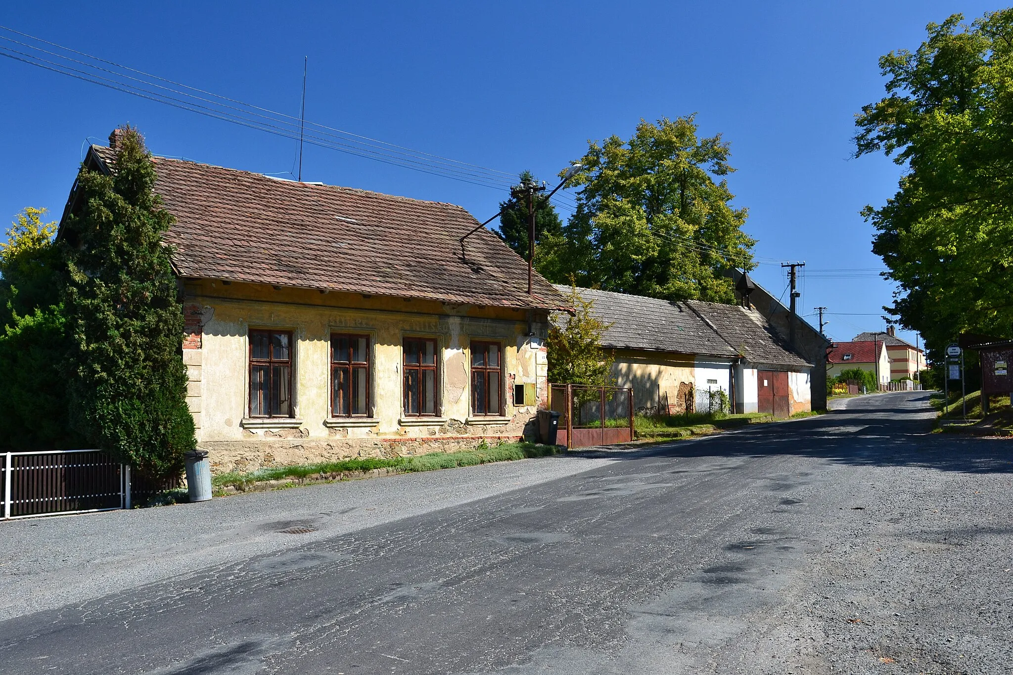 Photo showing: Hubenov - dům čp. 13 na návsi