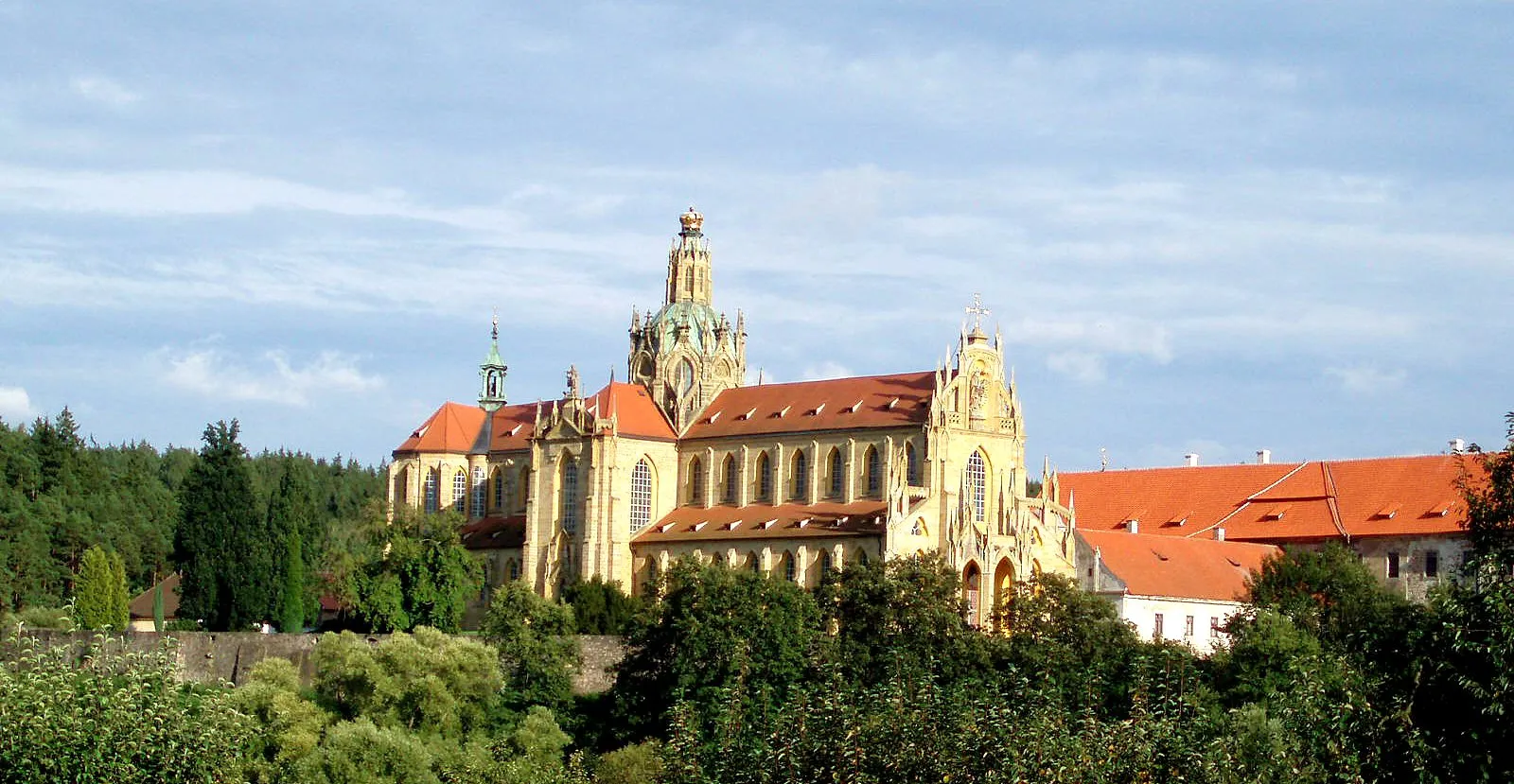 Photo showing: Kladruby monastery