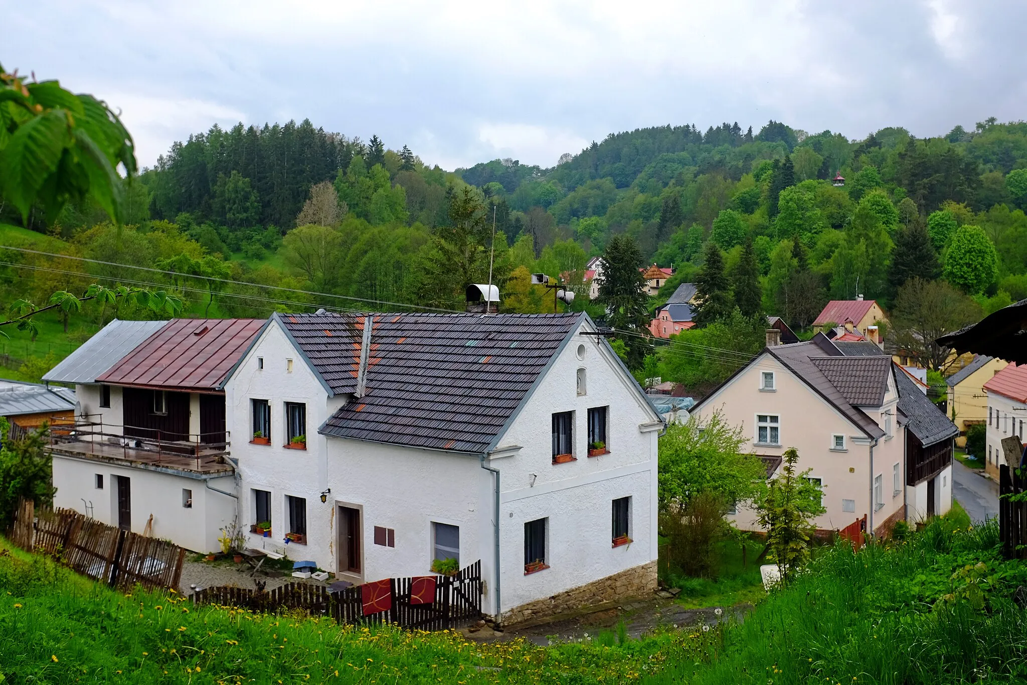 Photo showing: Michalovy Hory, část obce Chodová Planá, okres Tachov