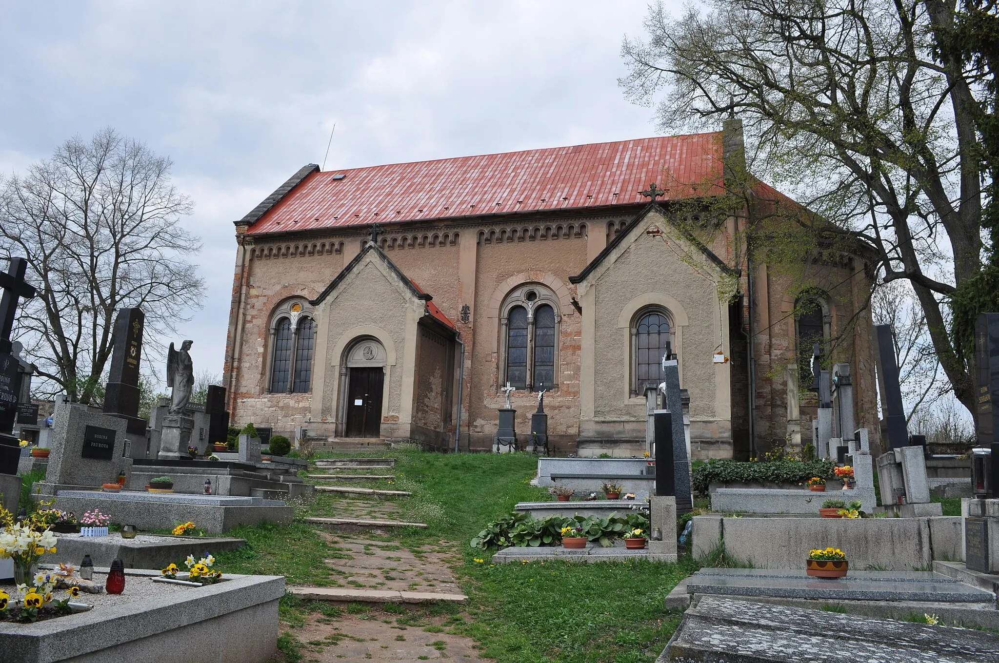 Photo showing: Kvílice, st. Vitus church