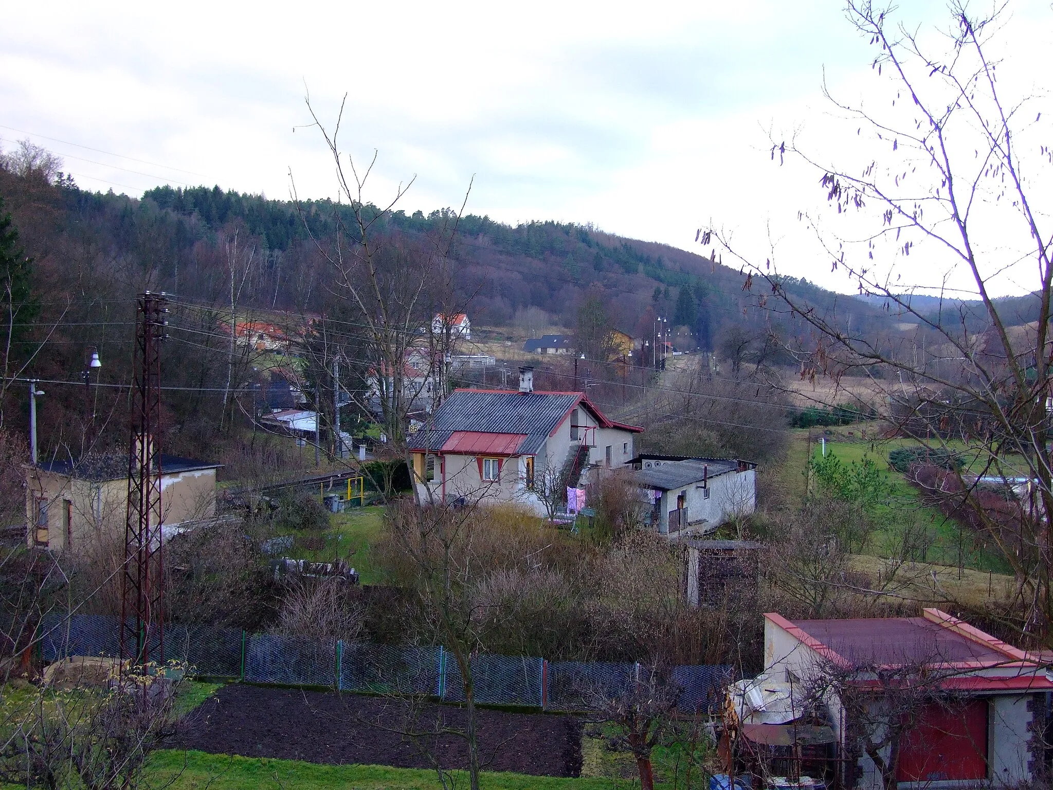 Photo showing: Městečko town in Rakovník district, CZ